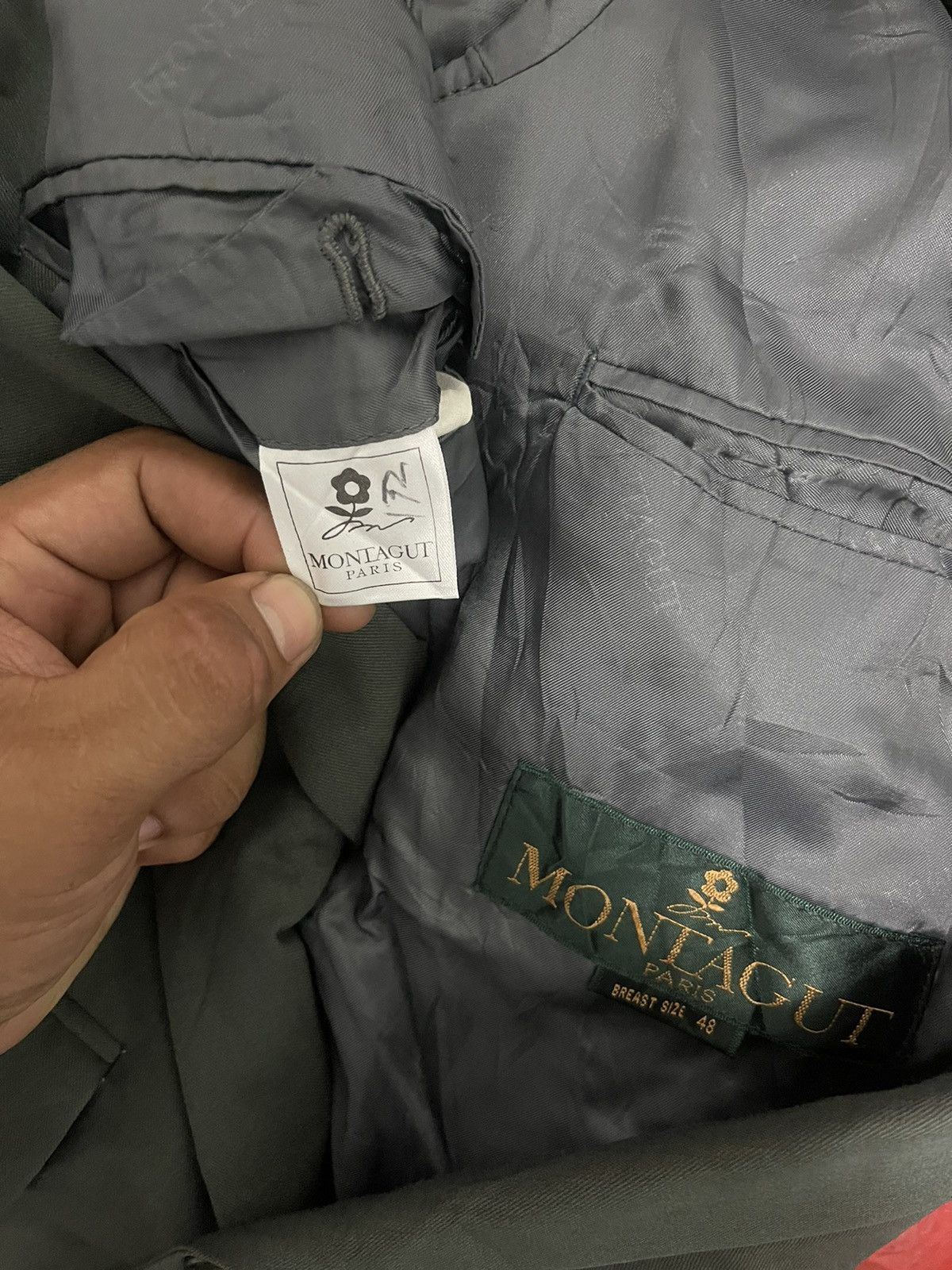 Montagut × Vintage Vintage MONTAGUT Double Breast Luxury Blazer Jacket Size US M / EU 48-50 / 2 - 10 Thumbnail