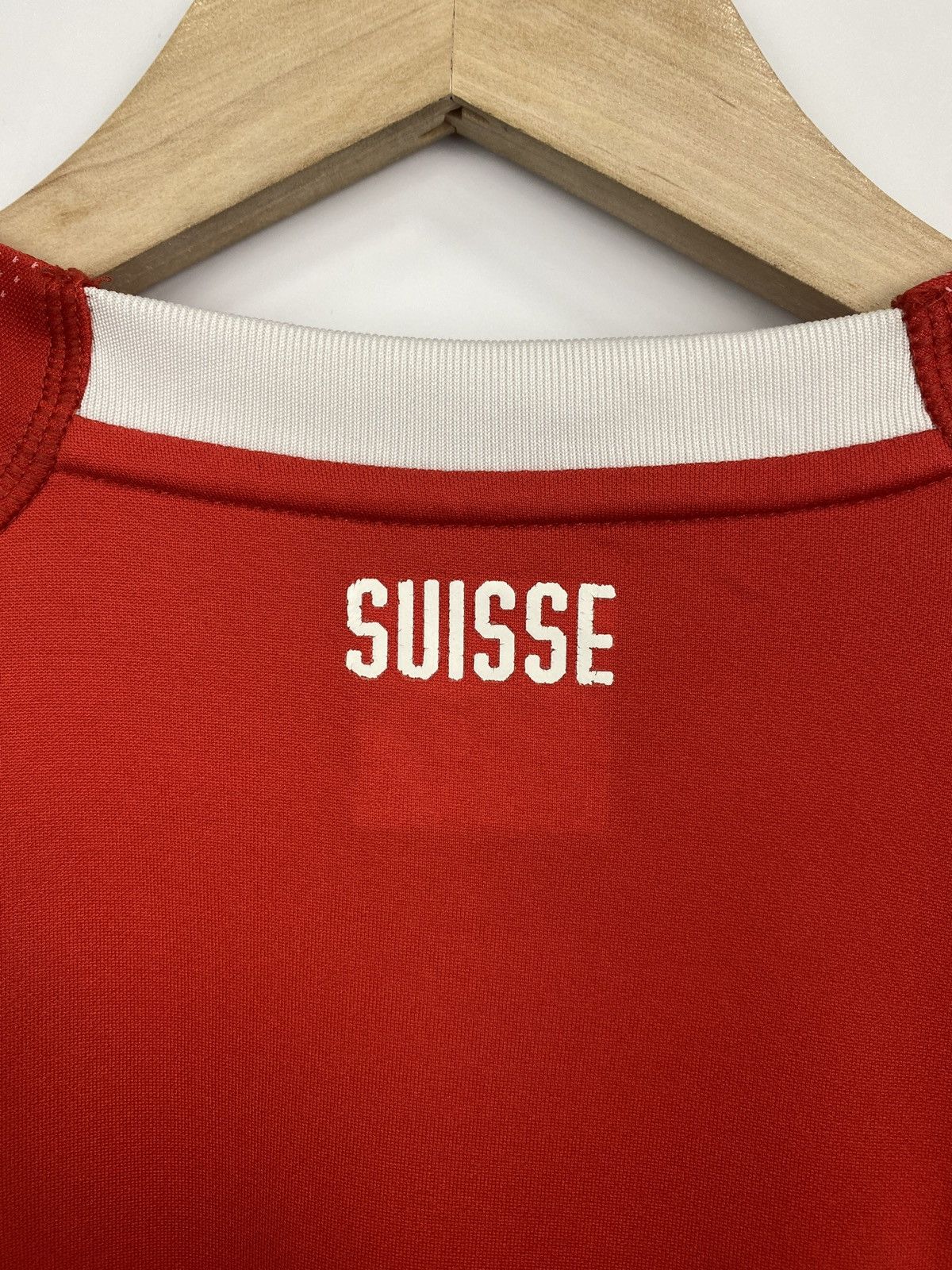 Puma 🇨🇭 Vintage Y2K Puma Switzerland Suisse Soccer Jersey T-Shirt Size US M / EU 48-50 / 2 - 12 Thumbnail