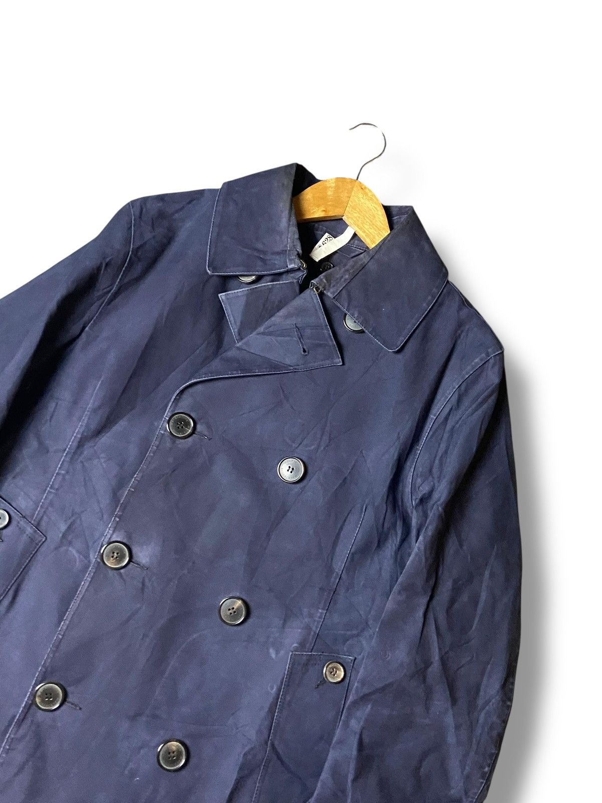 Mackintosh Mackintosh Double Breasted Long Heavy Coat (147) Size US XXS / EU 40 - 4 Thumbnail