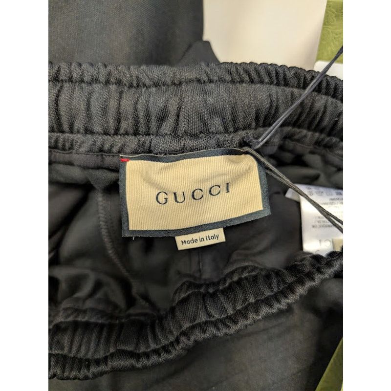 Gucci o1rshd1 Q:2 / Technical Jersey Basketball Shorts in Black Size US 32 / EU 48 - 14 Thumbnail