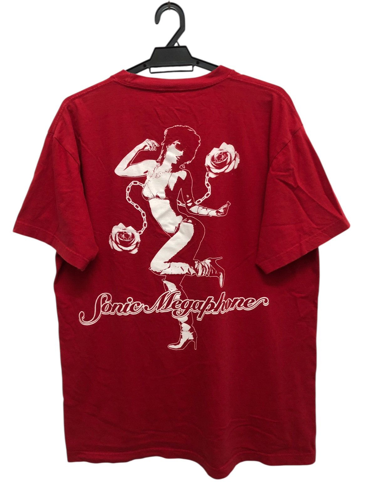 Vintage KAREN SONIC MEGAPHONE PROMO TEE JPOP Size US XL / EU 56 / 4 - 1 Thumbnail