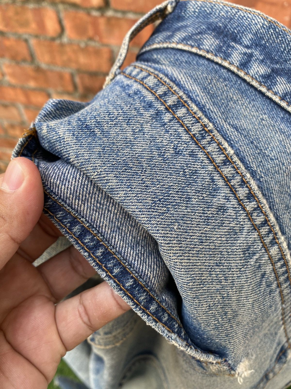 Levi's × Levi's Vintage Clothing × Vintage W33x28.5 Vintage levi's 501 redline 60s big E repaired Size US 33 - 10 Thumbnail