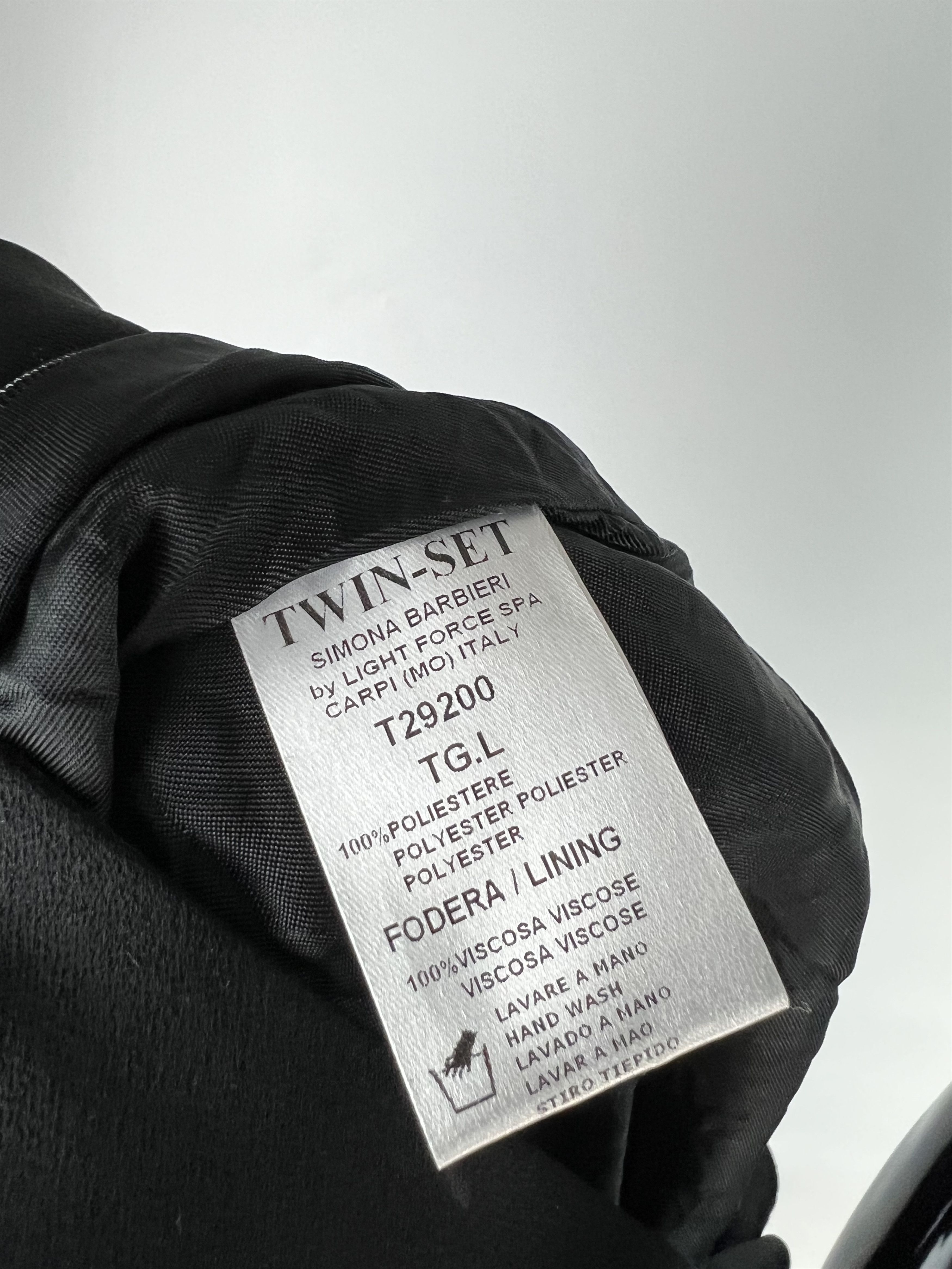 TWINSET Twin-Set Black Sleeveless Dress Size L Size L / US 10 / IT 46 - 10 Thumbnail