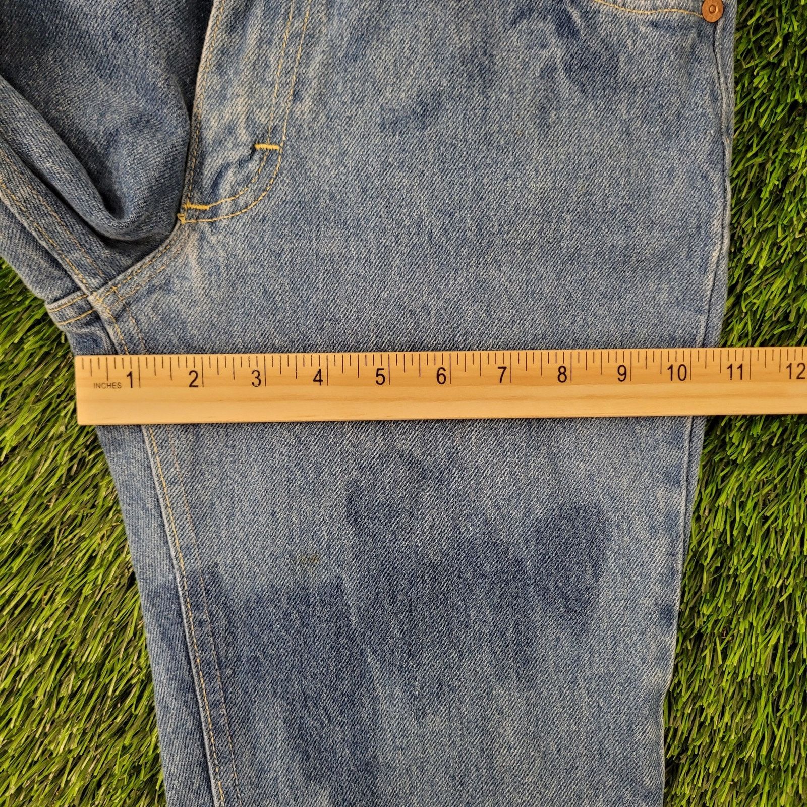 Lee Vintage 80s LEE Riders Jeans 26x31 USA Union-Made Faded Size US 26 / EU 42 - 16 Thumbnail
