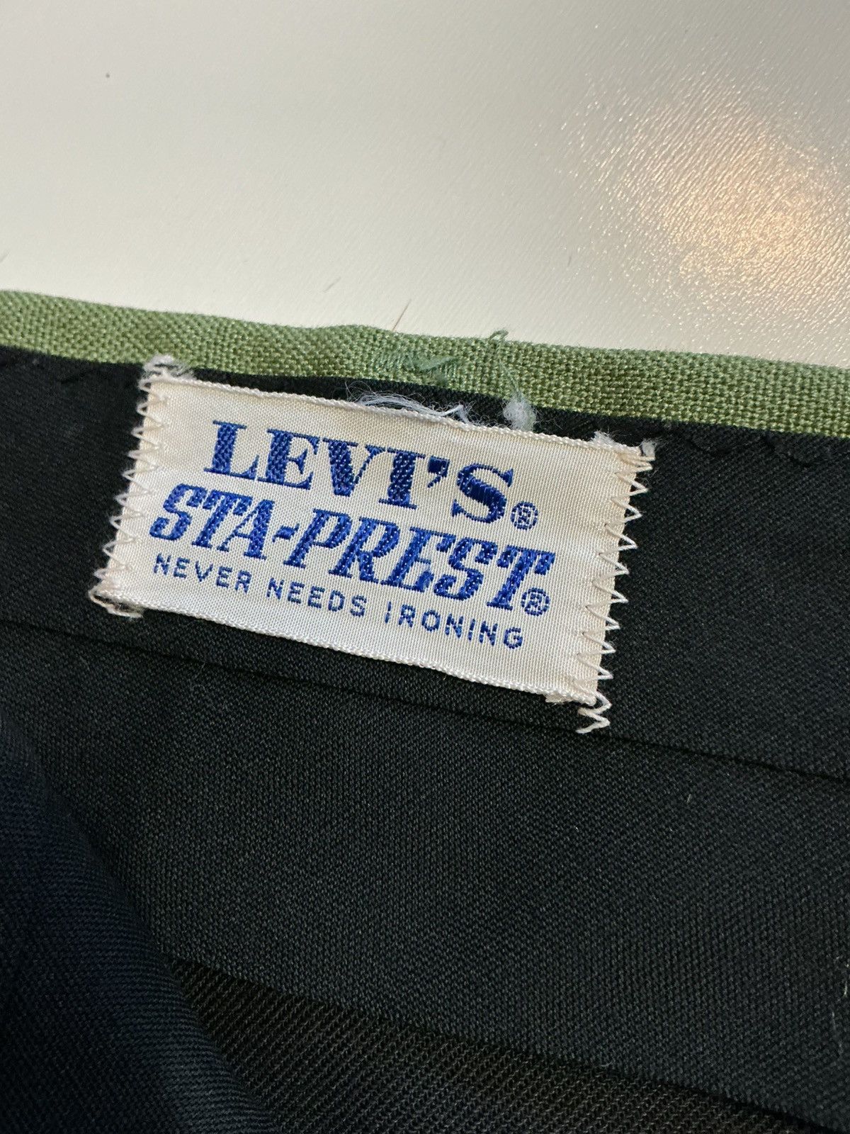 Levi's Vintage 70s 80s Levis Sta-Prest Cuffed Leisure Dress Pants Size US 32 / EU 48 - 4 Thumbnail