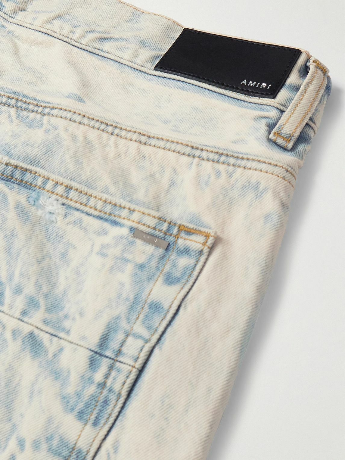 Amiri o1y0525 Denim Pant in Beige Size US 34 / EU 50 - 4 Thumbnail