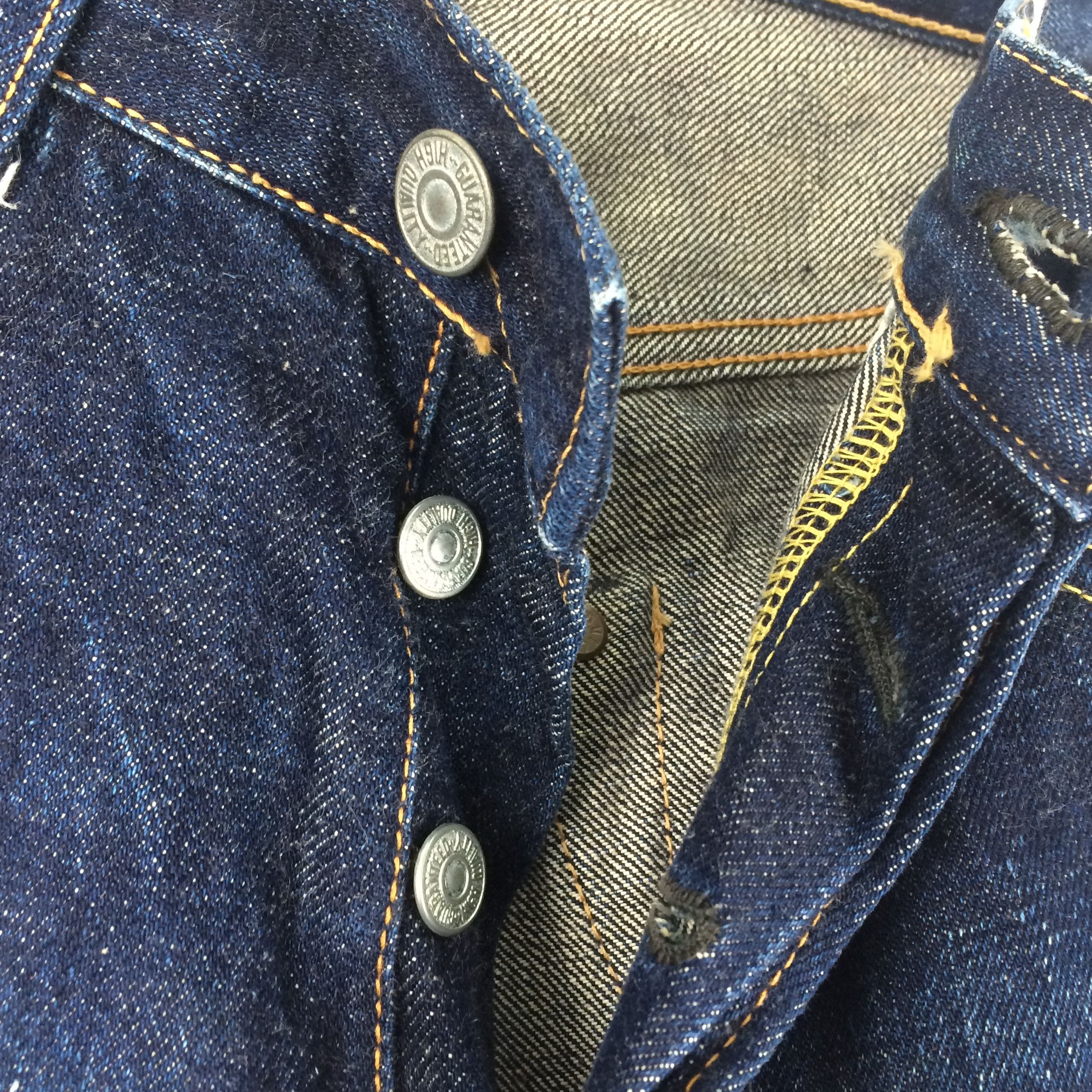Japanese Brand x173 G.&I.P CUSTOM MADE JAPANESE JEANS SELVEDGE DISTRESSED Size US 31 - 6 Thumbnail