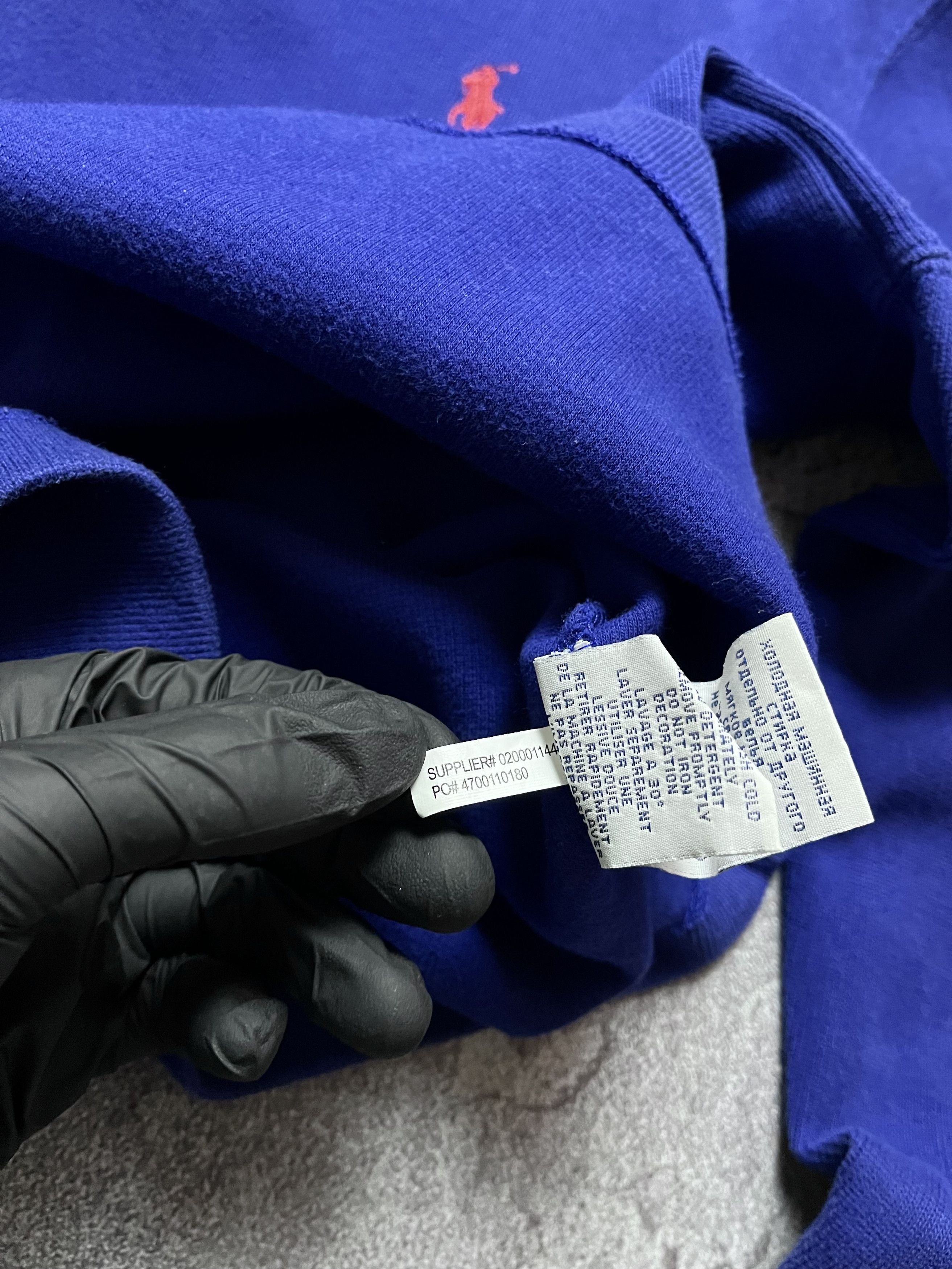 Polo Ralph Lauren Vintage Sweatshirt 1/4 Zip Polo Ralph Lauren Big Pony Mens M Size US M / EU 48-50 / 2 - 8 Thumbnail
