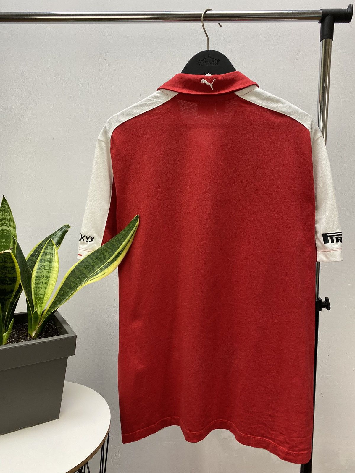 Puma Puma Ferrari Racing Polo Shirt UPS Santander F1 BMW Audi Size US XXL / EU 58 / 5 - 18 Thumbnail