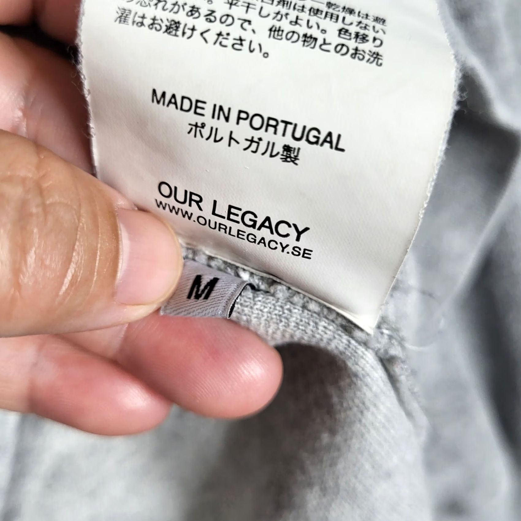 Our Legacy Our Legacy Reversed Grey NEW M Turtle Neck Sweatshirt Size M Adult Men Gray Nike Size US M / EU 48-50 / 2 - 6 Thumbnail