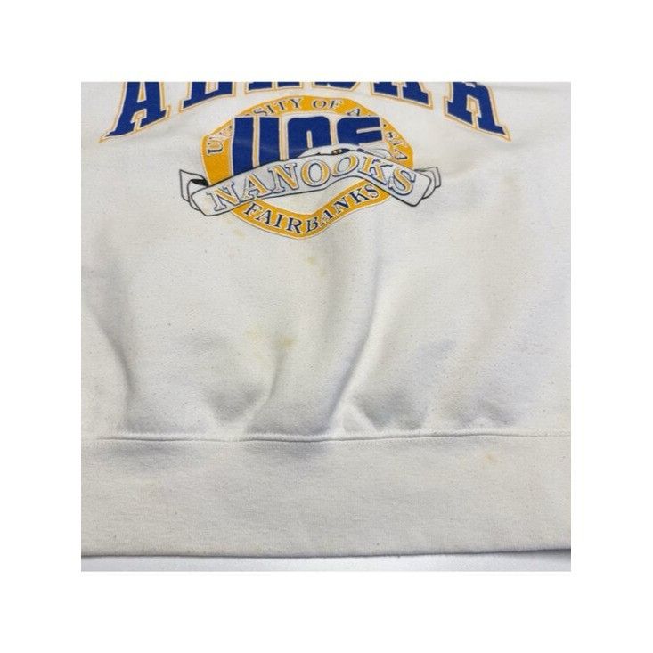 Vintage Vintage University Alaska Fairbanks Nanooks UAF Sweatshirt Size US XL / EU 56 / 4 - 6 Thumbnail