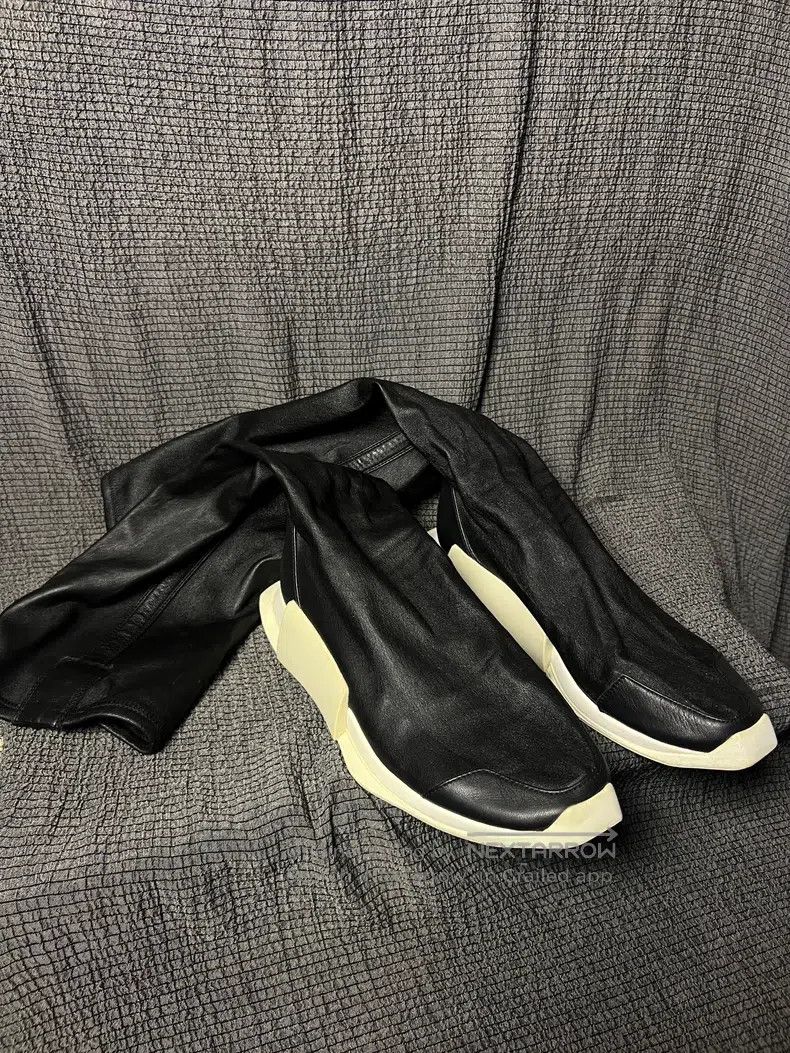 Rick Owens Rick Owens High sheepskin tank boots Size US 8 / EU 41 - 1 Thumbnail