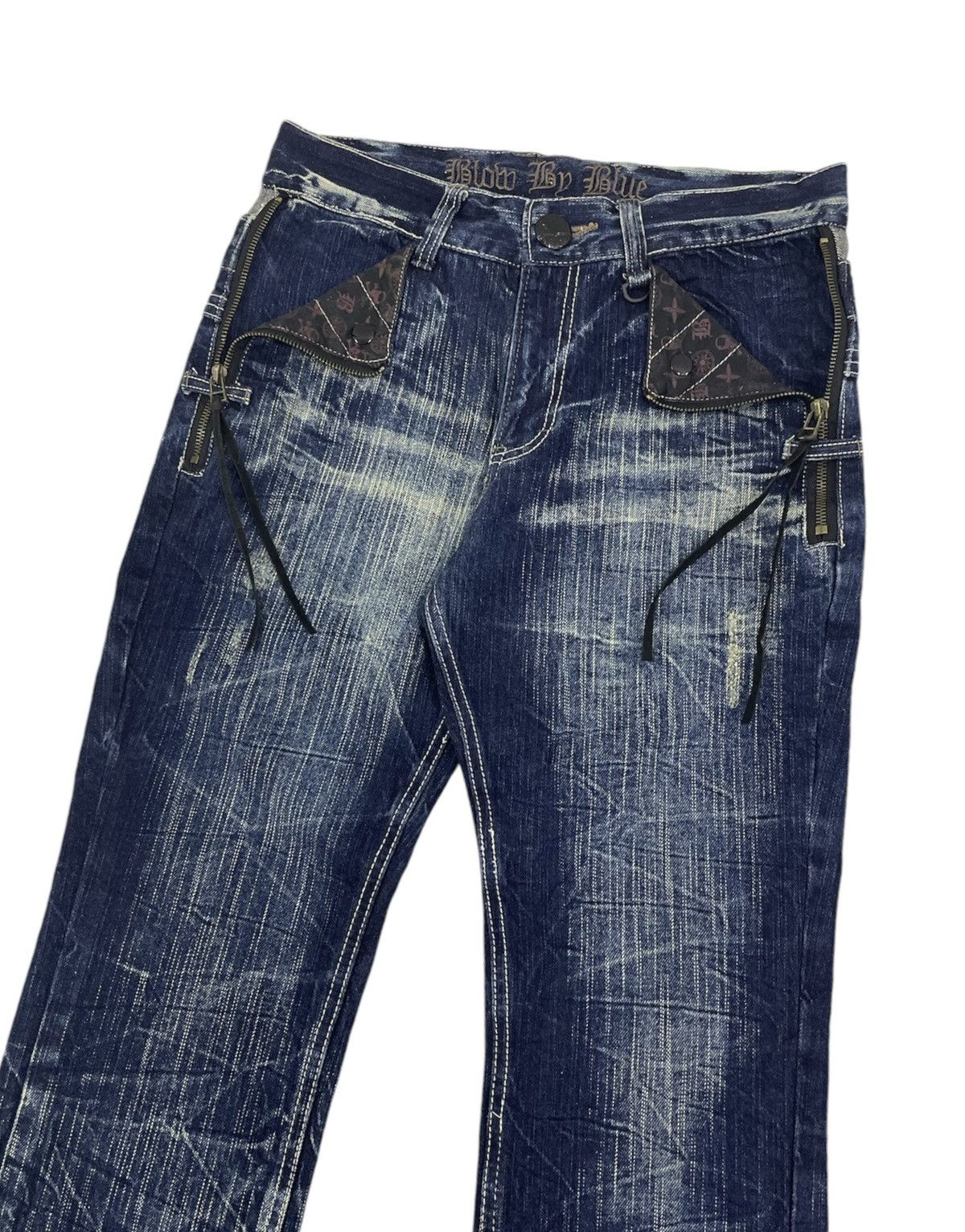 Japanese Brand × PPFM Blow Japan Double Waist Jeans Size US 30 / EU 46 - 4 Thumbnail
