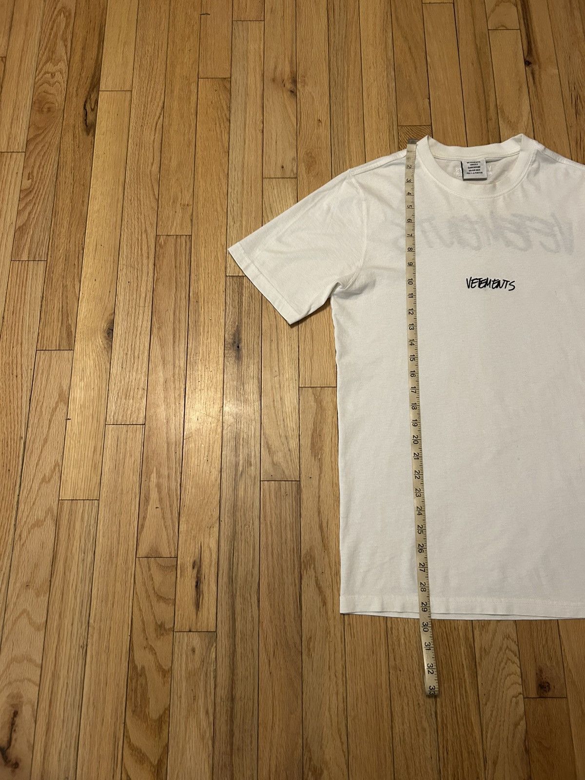 Vetements Vetements Written Logo Tee Size US XS / EU 42 / 0 - 13 Thumbnail