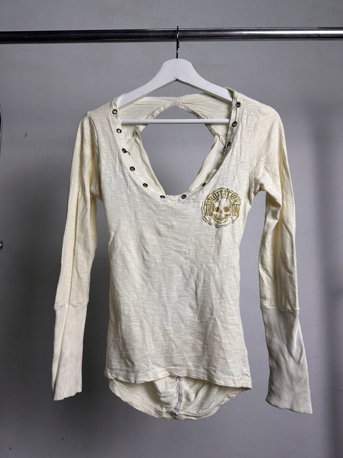 If Six Was Nine D.I.A Japanese Seditionaries Open Back Long Sleeve T-Shirt Size M / US 6-8 / IT 42-44 - 1 Thumbnail