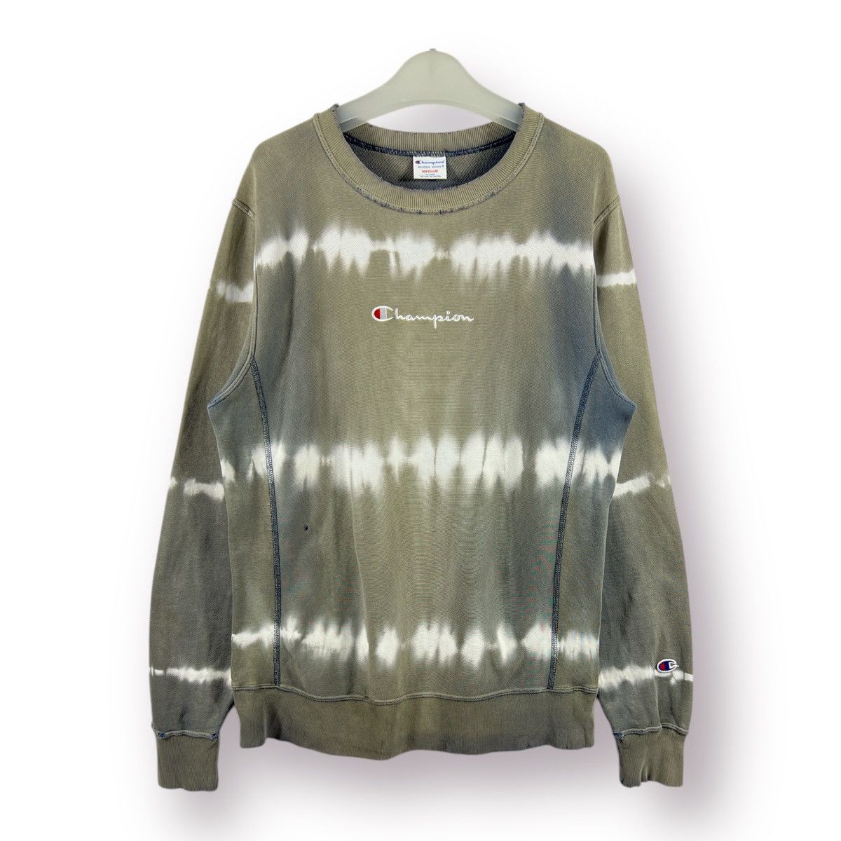 Champion 🔥 Champion Reverse Weave Tie Dye Roundneck Sweatshirt - M Size US M / EU 48-50 / 2 - 1 Thumbnail