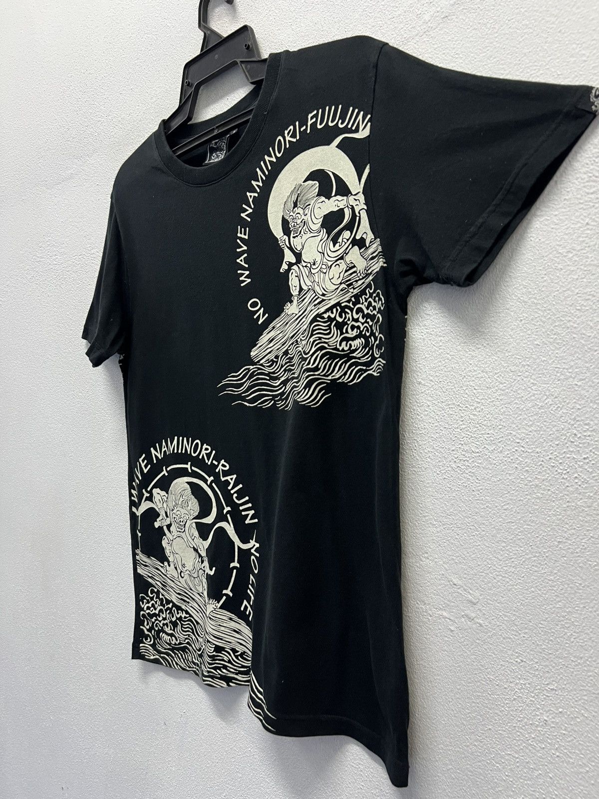 Japanese Brand × Vintage VINTAGE WAVE NAMINORI-RAIJIN NO LIFE SHIRT Size US M / EU 48-50 / 2 - 6 Thumbnail