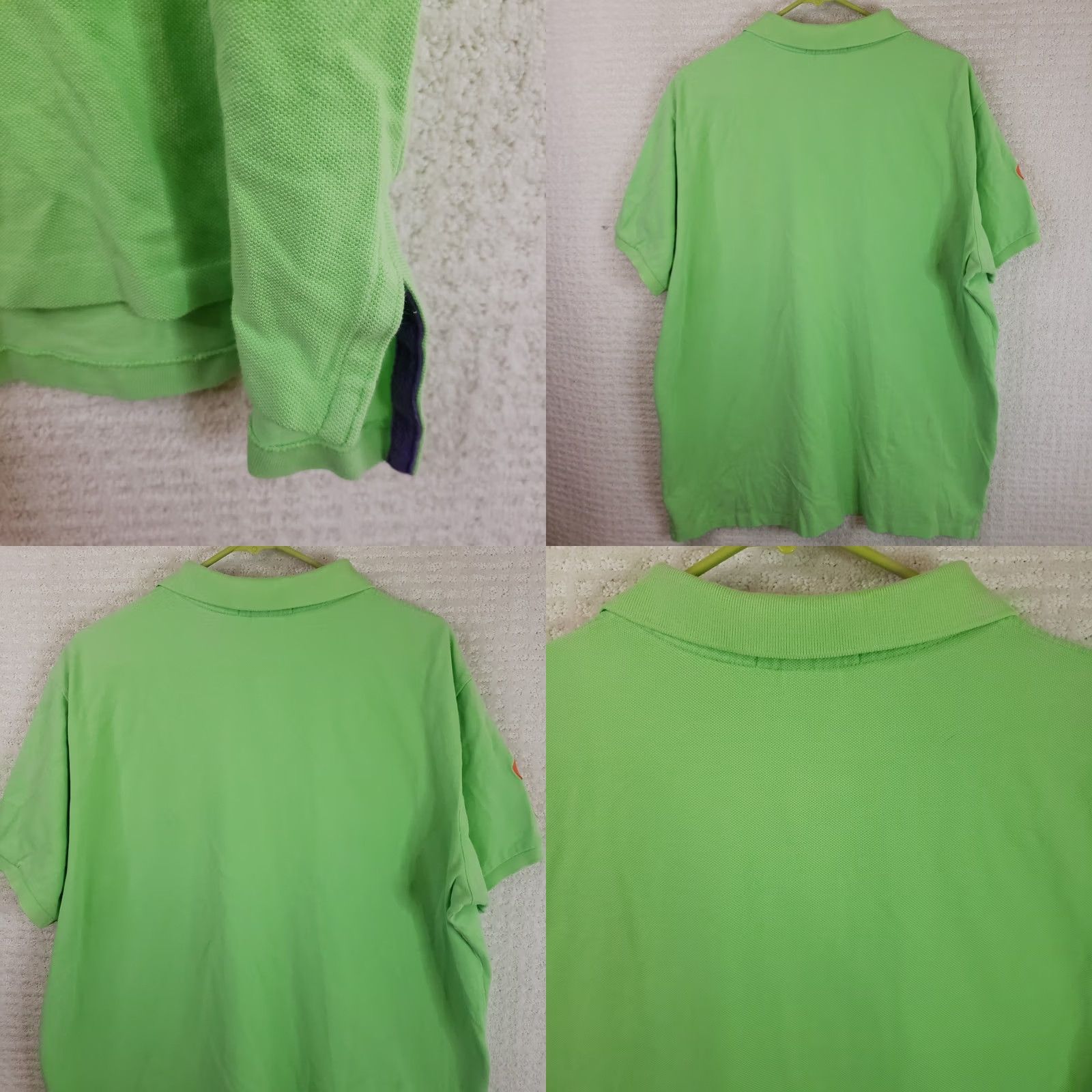 Polo Ralph Lauren Polo Ralph Lauren Big Pony Polo Shirt 2XL Green Regular Fit Short Sleeve Mens Size US XXL / EU 58 / 5 - 8 Thumbnail