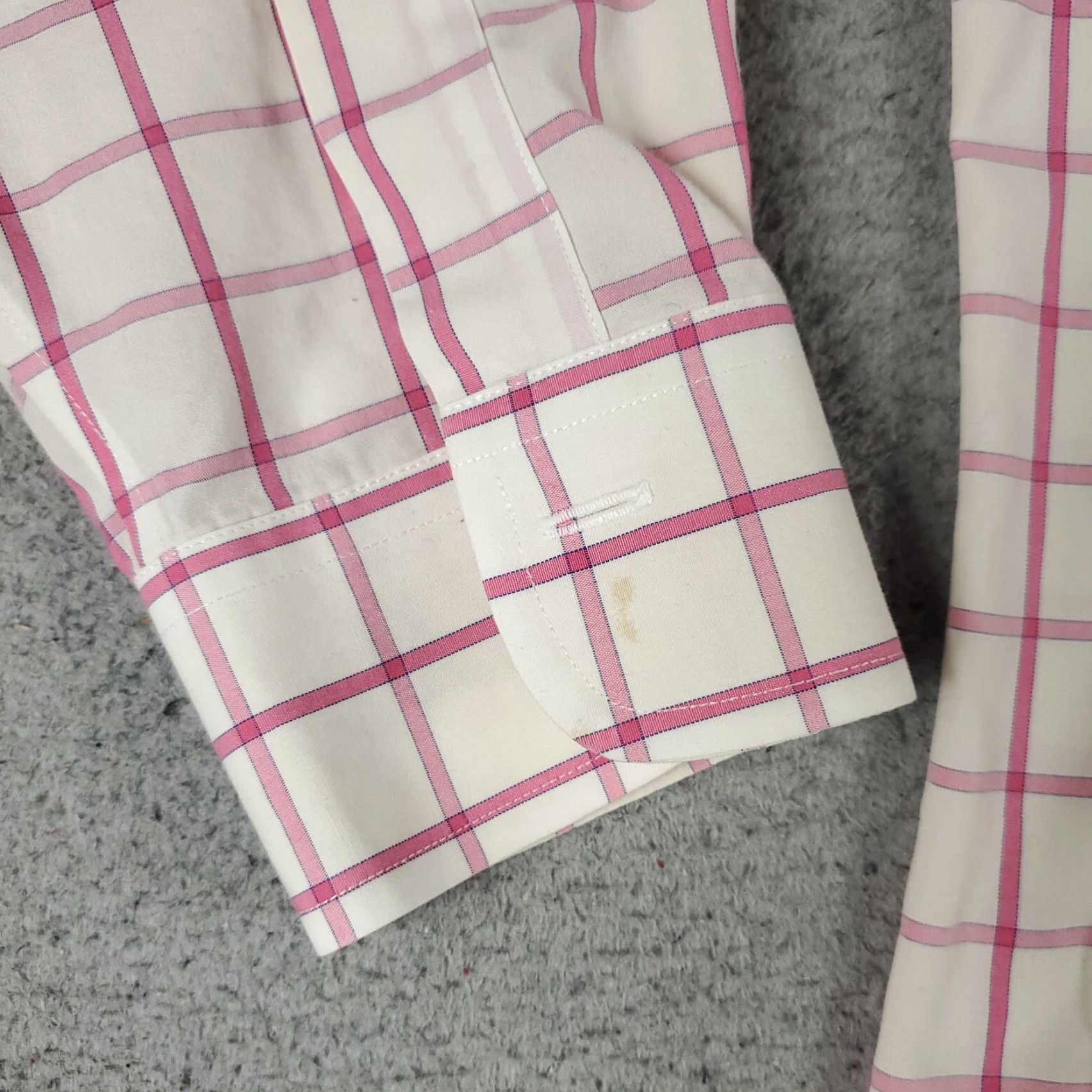 Brooks Brothers Brooks Brothers Dress Shirt Mens Size 16 Pink Check Long Sleeve Button Up Size 42R - 3 Thumbnail