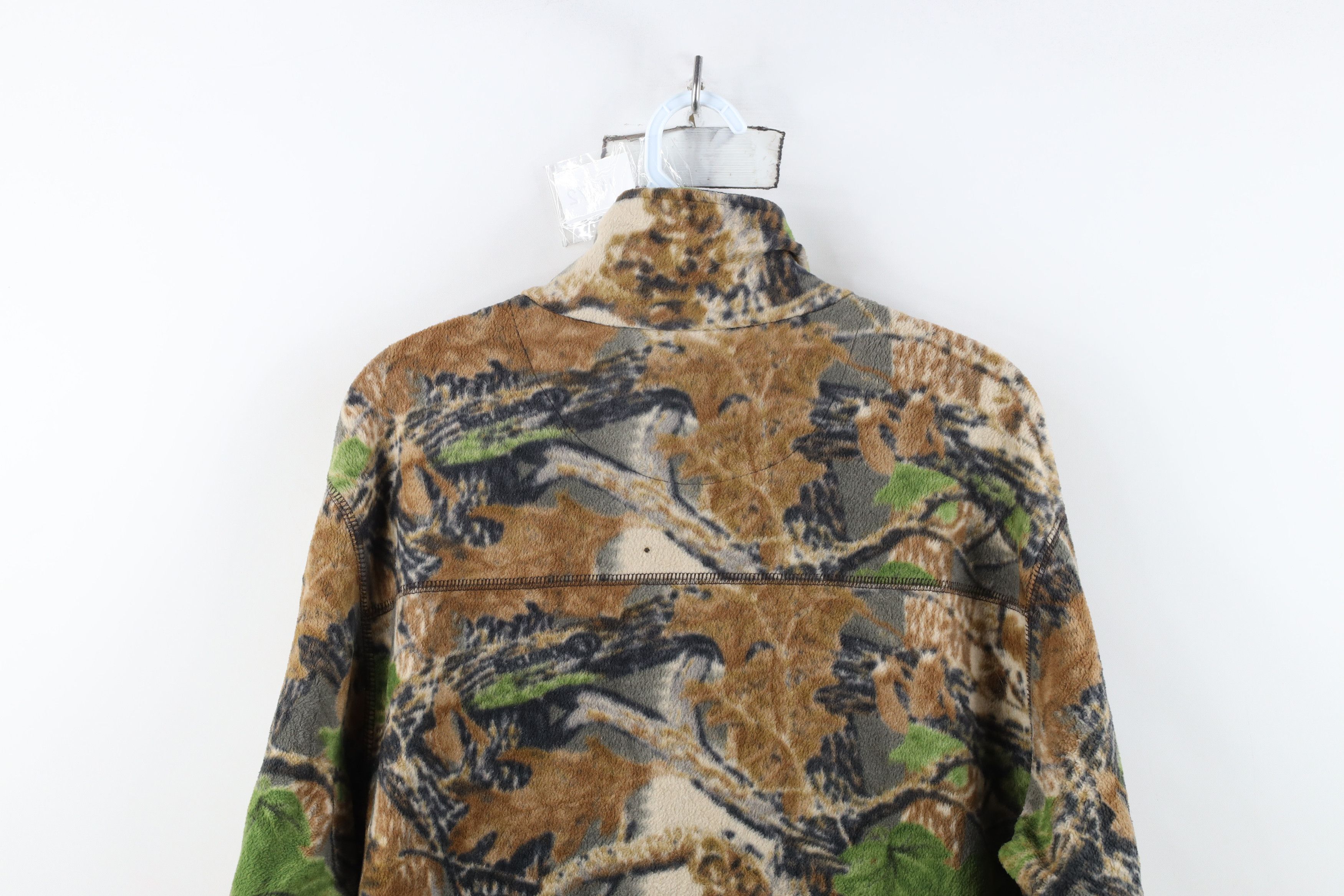 Cabelas Vintage Cabelas Spell Out Camouflage Full Zip Fleece Jacket Size US M / EU 48-50 / 2 - 14 Thumbnail