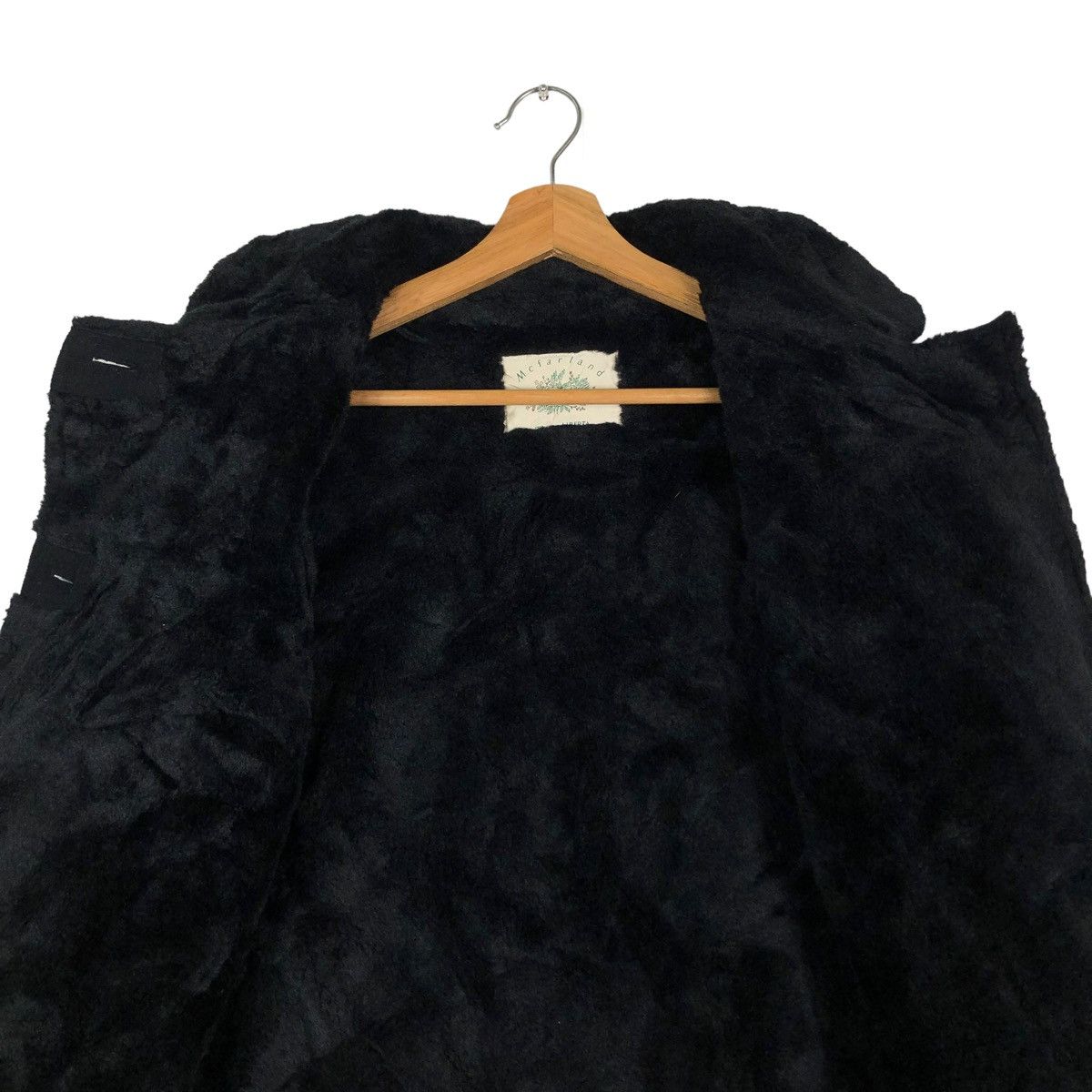 If Six Was Nine 🔥VINTAGE CROPPED WOOL BIKER JACKET LIBERTA JAPAN MINK FUR Size US M / EU 48-50 / 2 - 14 Thumbnail