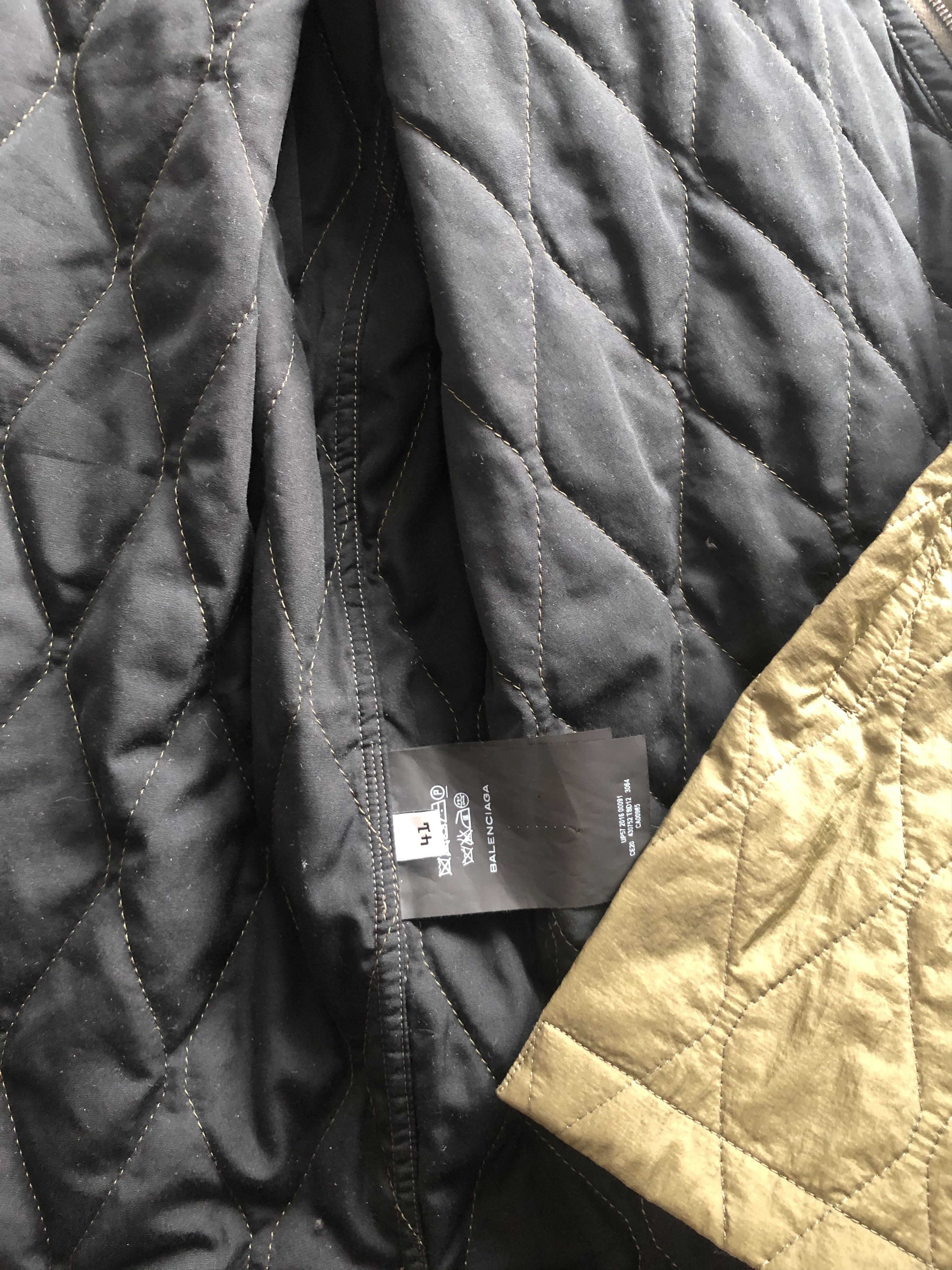 Balenciaga BALENCIAGA Quilted Shirt Jacket Size US M / EU 48-50 / 2 - 6 Thumbnail