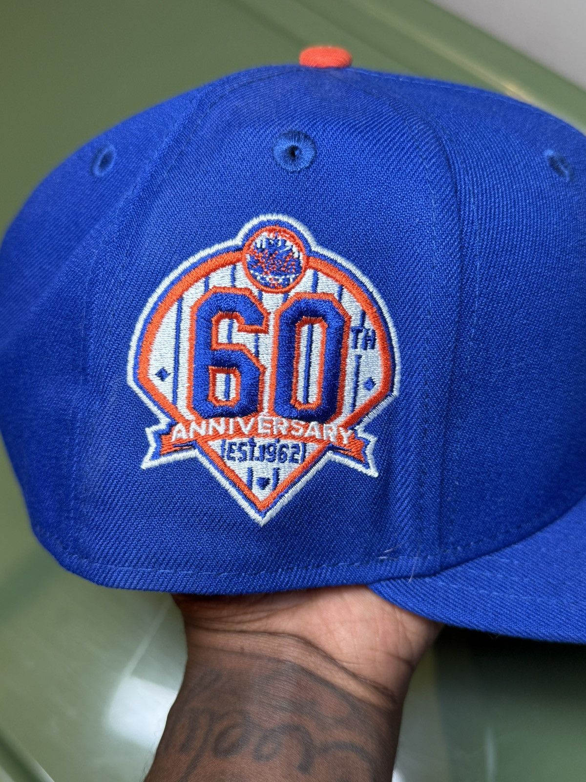 Hat Club × New Era 7 3/4 NY Mets Mr. Mets Hat 60th Anniversary Edition Size ONE SIZE - 2 Thumbnail