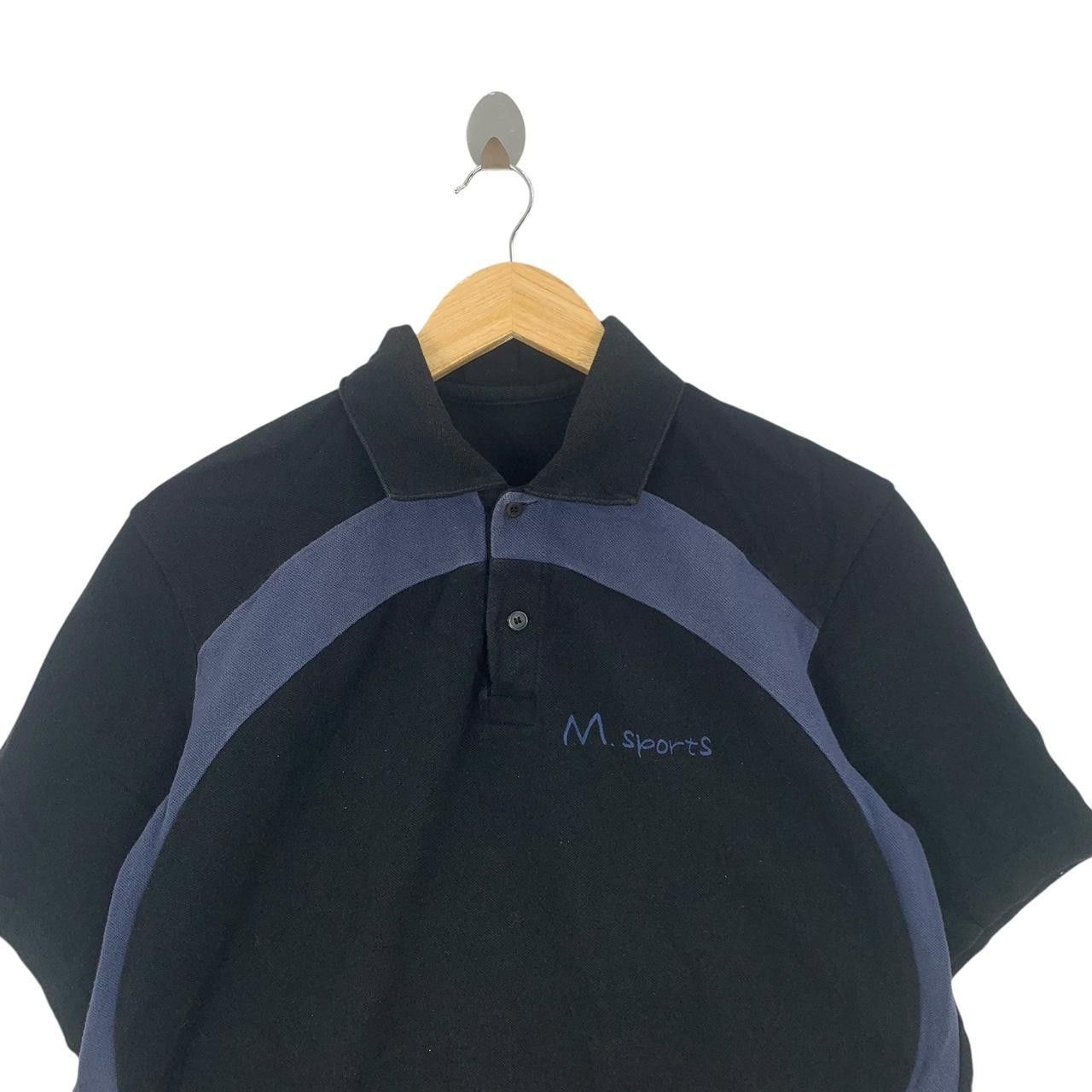 Vintage Vintage M. SPORTS JAPAN Complete Circle Polo Tee Size US M / EU 48-50 / 2 - 2 Thumbnail
