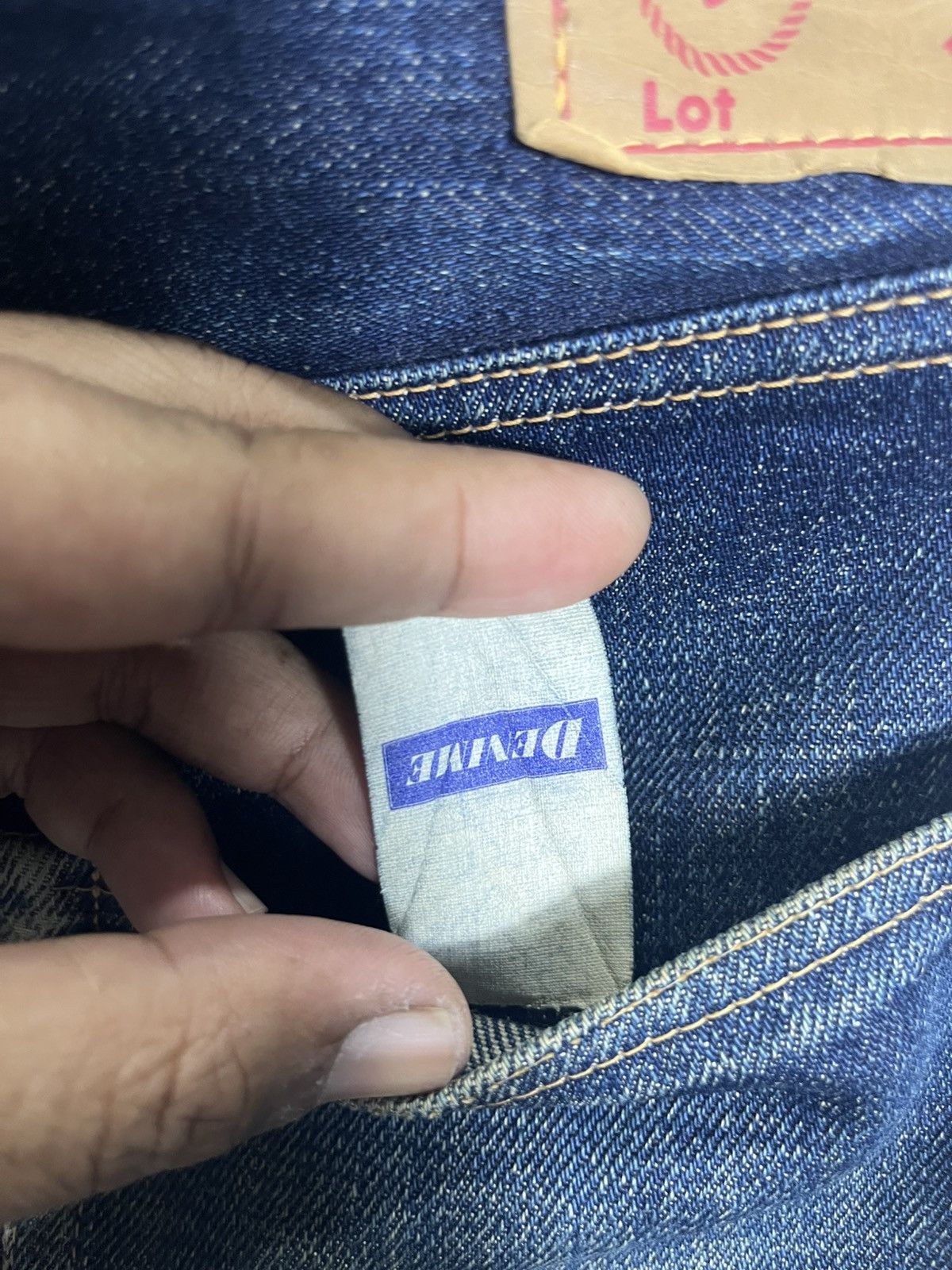 Vintage Vintage 90’s Orizonti Selvedge Denime Size US 33 - 3 Thumbnail