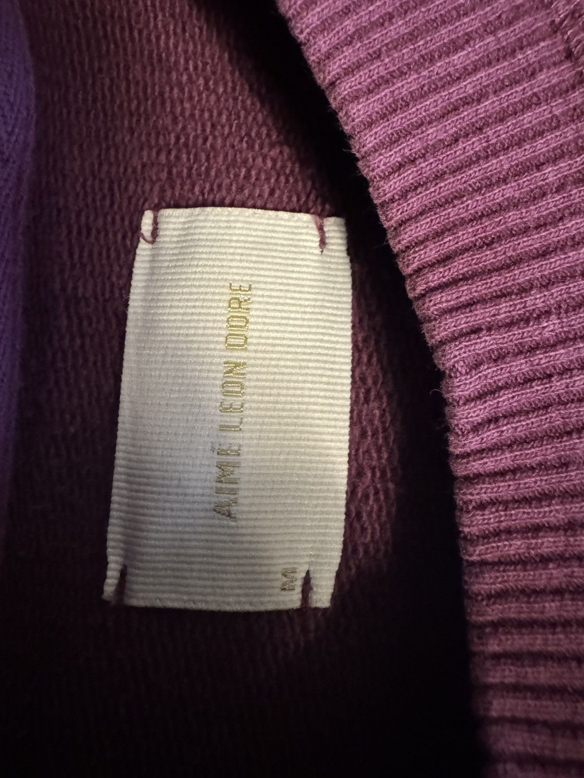 Aime Leon Dore Aime Leon Dore burgundy crew neck sweater Size US M / EU 48-50 / 2 - 3 Thumbnail