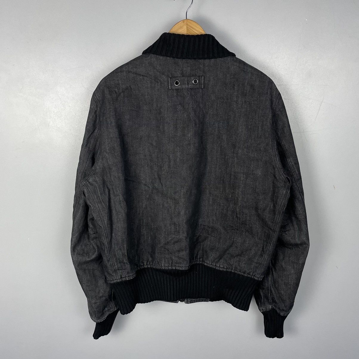 Z Zegna 🔥Rare🔥 Z Zegna denim bomber jacket lampo y2k Size US L / EU 52-54 / 3 - 6 Thumbnail
