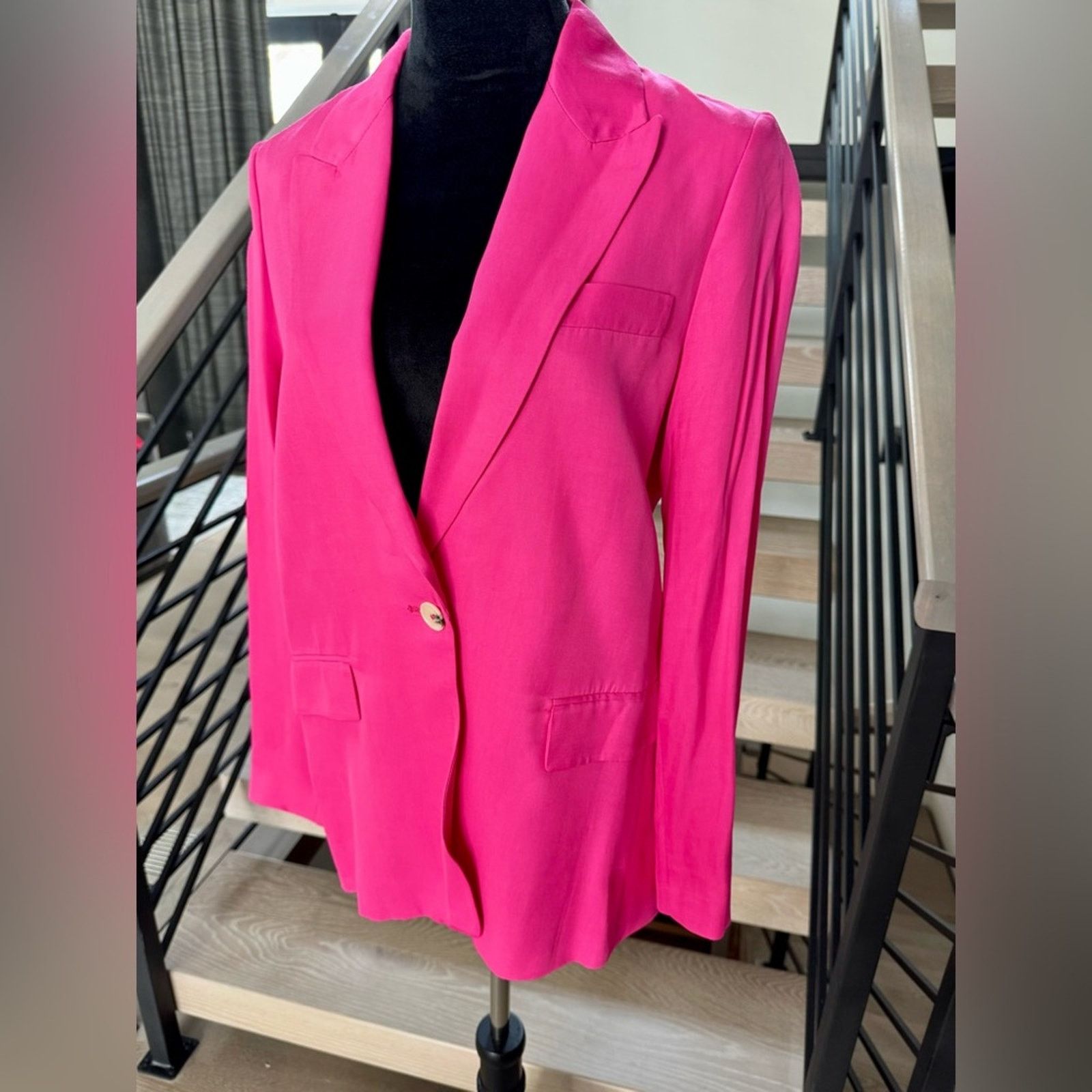 Other New Y2K Hot Pink Blazer Size S Size S / US 4 / IT 40 - 3 Thumbnail