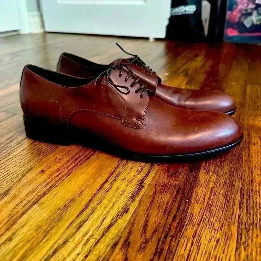 Hugo Boss Hugo Boss Italian leather Derbys Size US 7.5 / EU 40-41 - 1 Thumbnail
