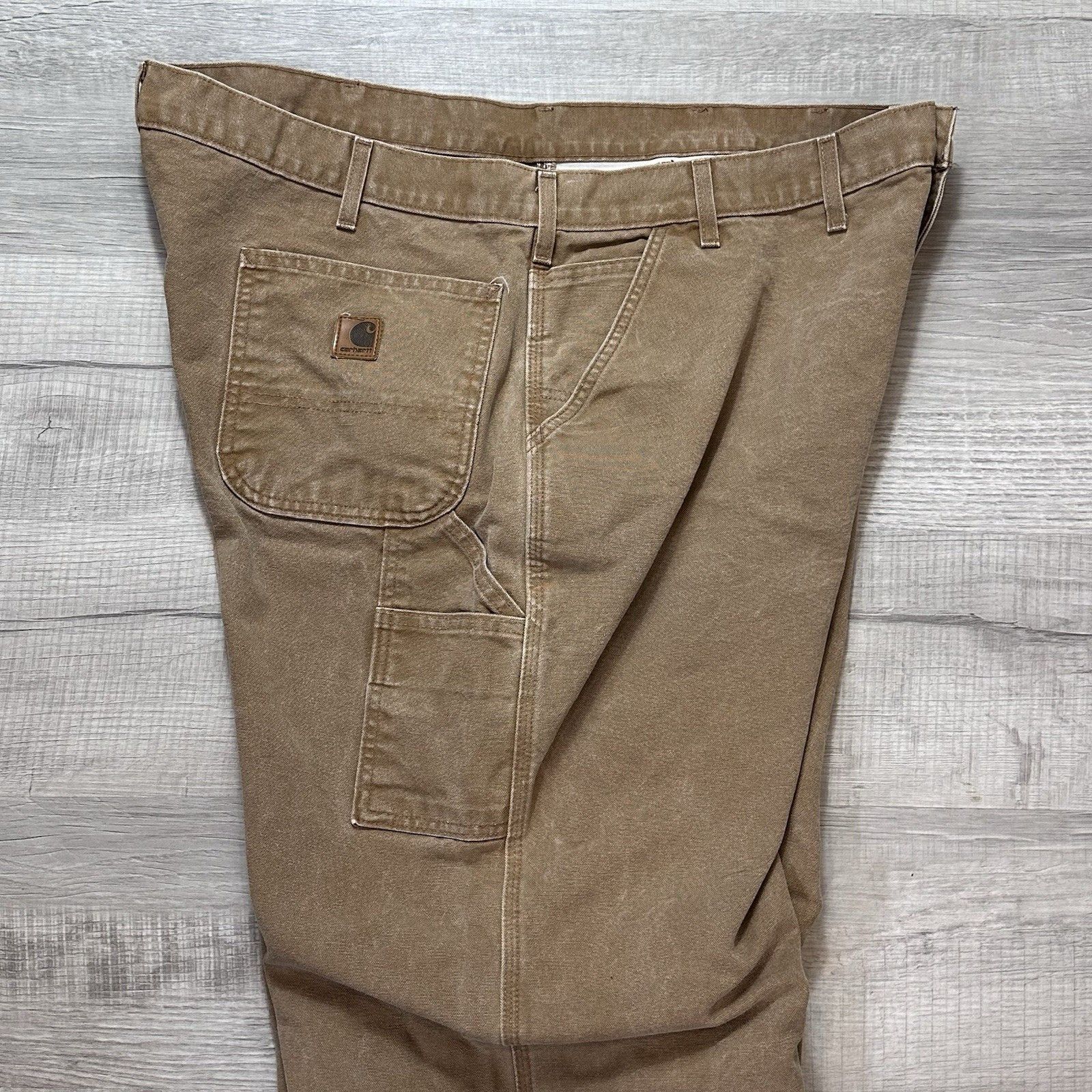 Carhartt Carhartt B11 Dungaree Fit Carpenter Canvas Pants Mens 44x32 Size US 44 / EU 60 - 7 Thumbnail