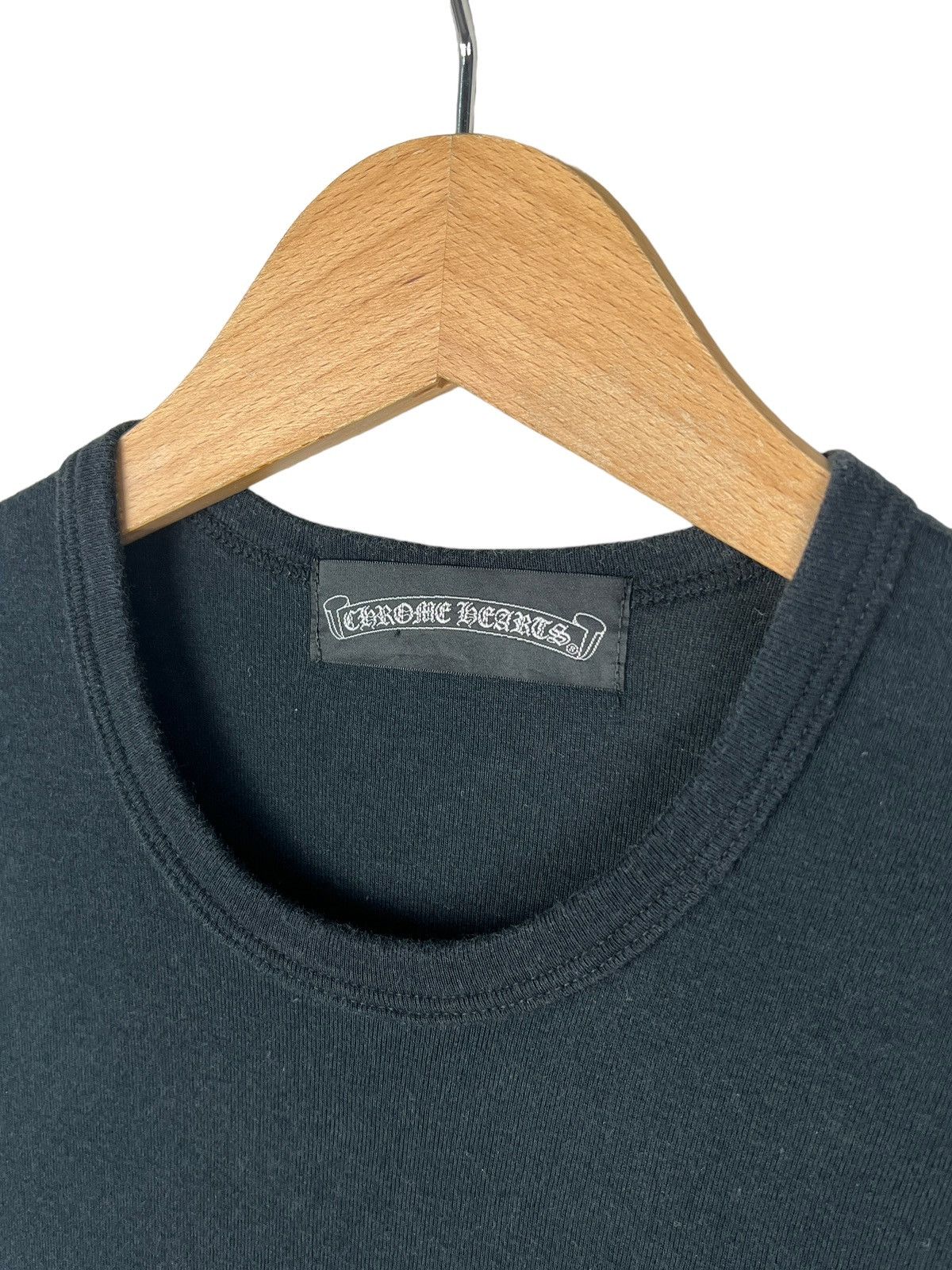 Chrome Hearts Vintage Chrome Hearts Plain Tshirt Size US XS / EU 42 / 0 - 5 Thumbnail