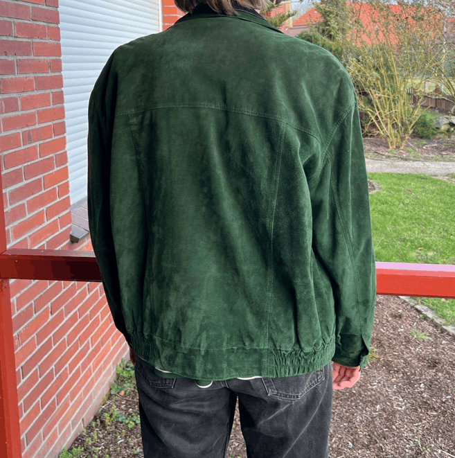 Pierre Cardin Pierre Cardin suede bomber jacket dark green vintage M–L Size US M / EU 48-50 / 2 - 5 Thumbnail