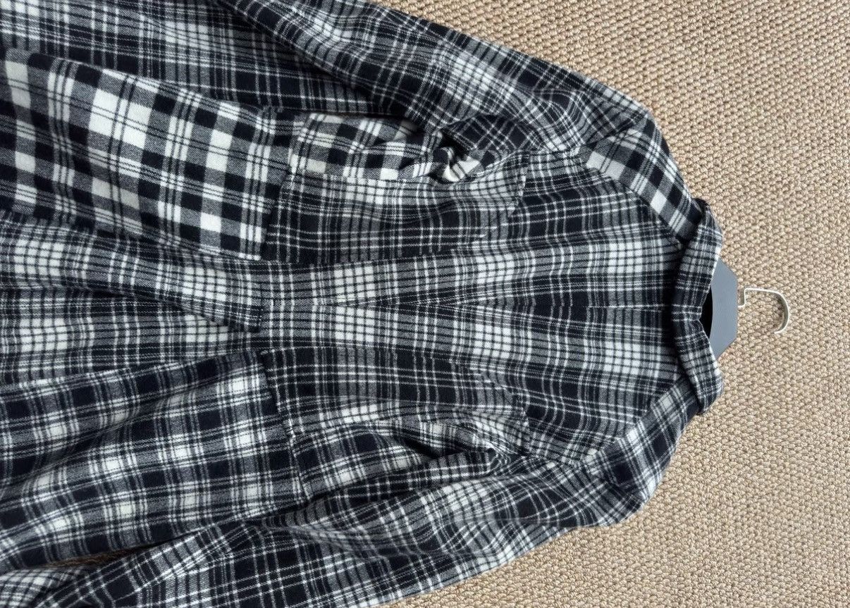 Comme des Garcons COMME des GARÇONS Black-White Check Deconstructed Jacket K23 Size US XS / EU 42 / 0 - 9 Thumbnail