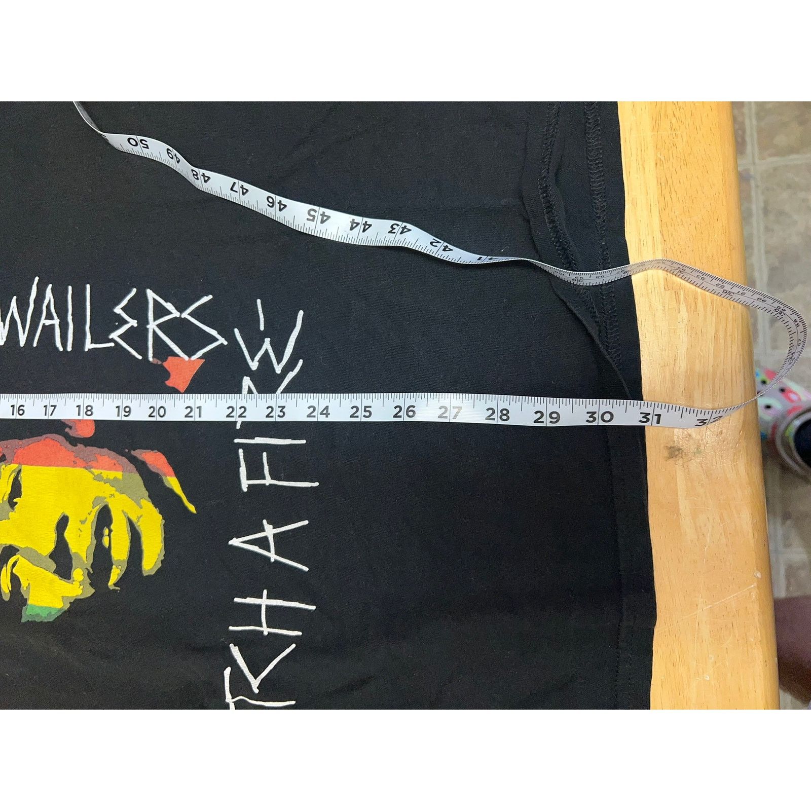 Zion Rootswear Bob Marley Shirt Zion Rootswear The Wailers Black Tee 2XL Size US XXL / EU 58 / 5 - 7 Thumbnail