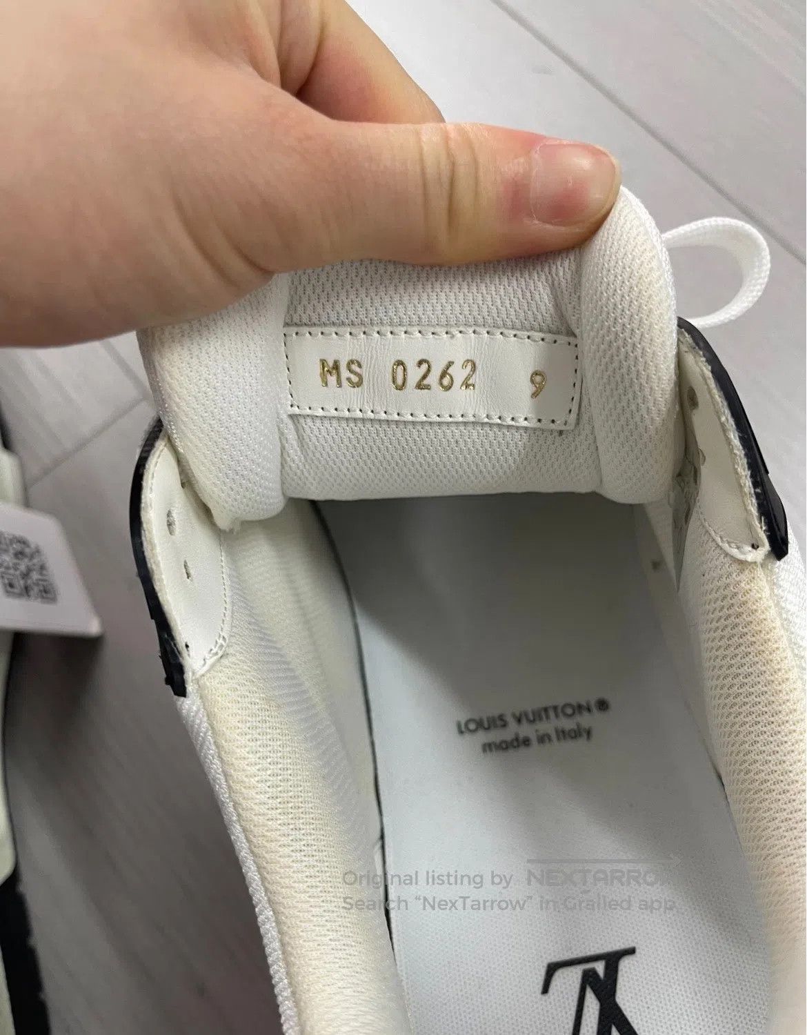 Louis Vuitton Louis Vuitton Black and white denim low-top board shoes| Size US 9 / EU 42 - 4 Thumbnail