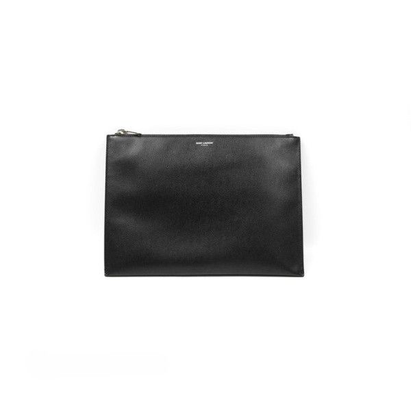 Saint Laurent Paris o1b1hav110225 397294 Size: OS / Zip Tablet Holder Dust Black Size ONE SIZE - 1 Preview