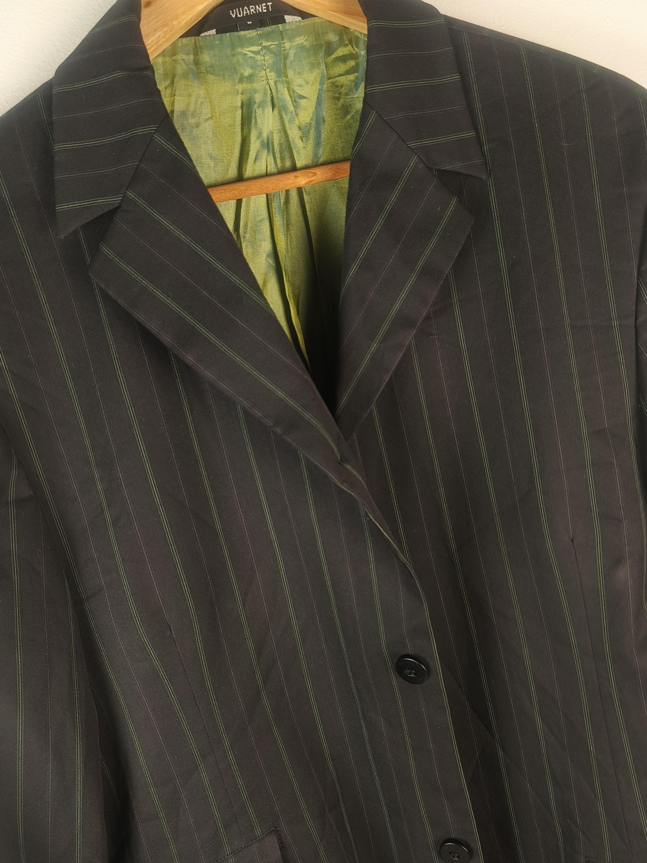 Vuarnet Vuarnet Pinstripe French Tailored Blazer Jacket Men's L/XL Size 42R - 3 Thumbnail