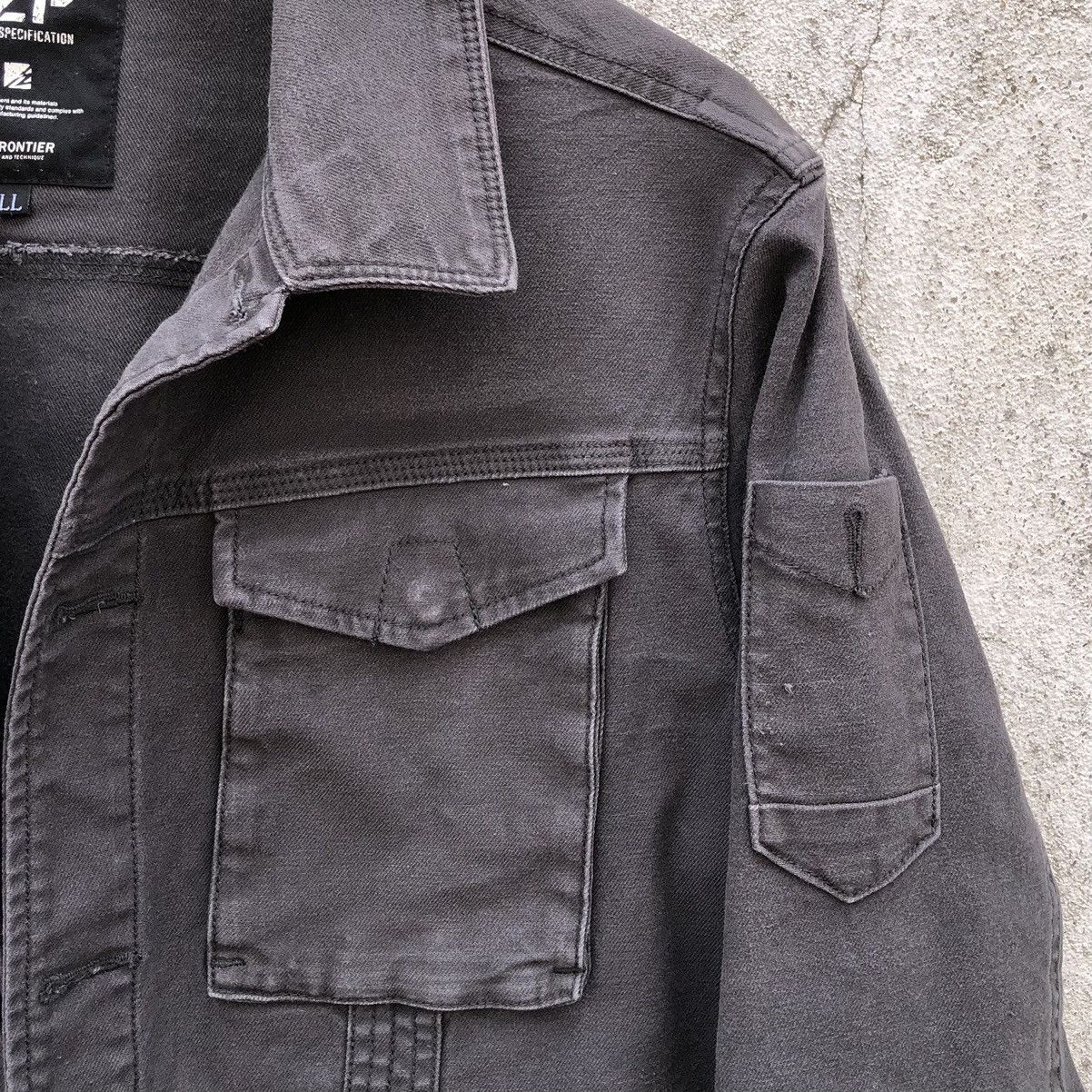 Vintage Vintage IZF Model No.7900 Stretchable Faded Jacket Size US M / EU 48-50 / 2 - 5 Thumbnail