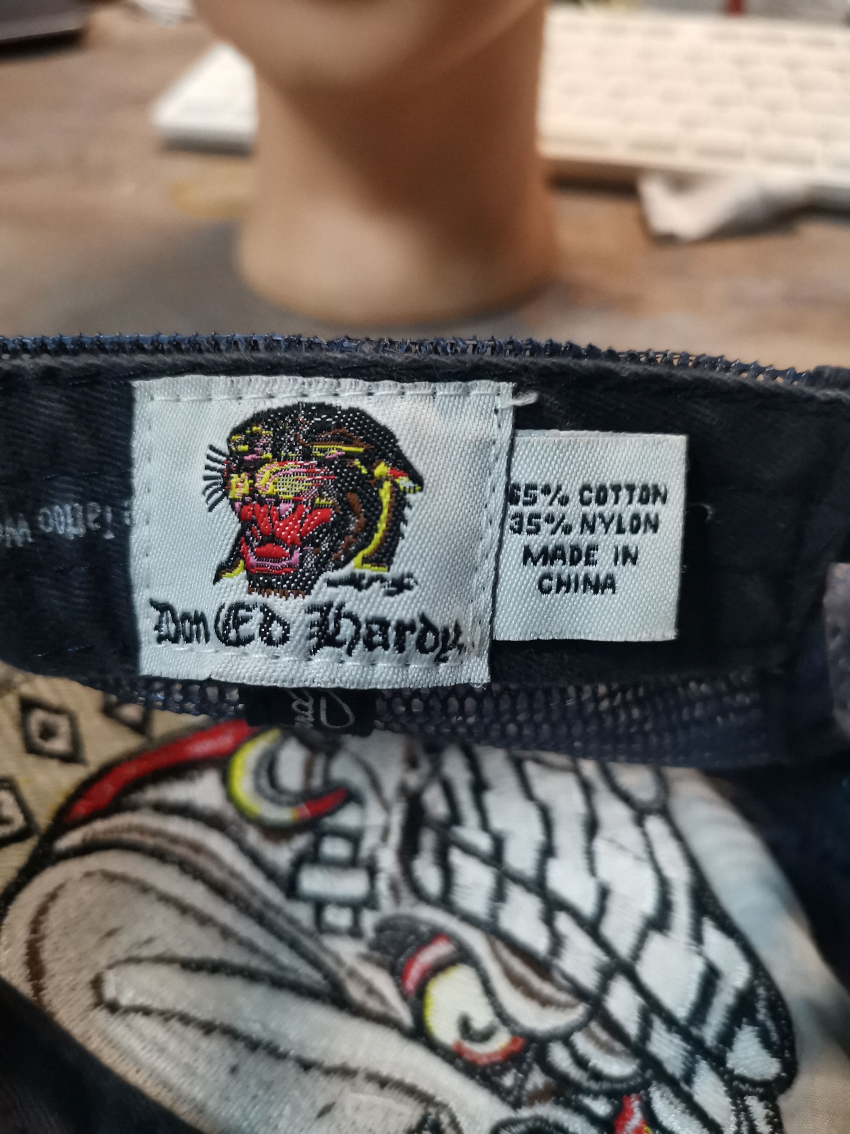 Ed Hardy × Vintage Vintage Tatoo Wear Ed Hardy - Embroidery Size ONE SIZE - 10 Thumbnail