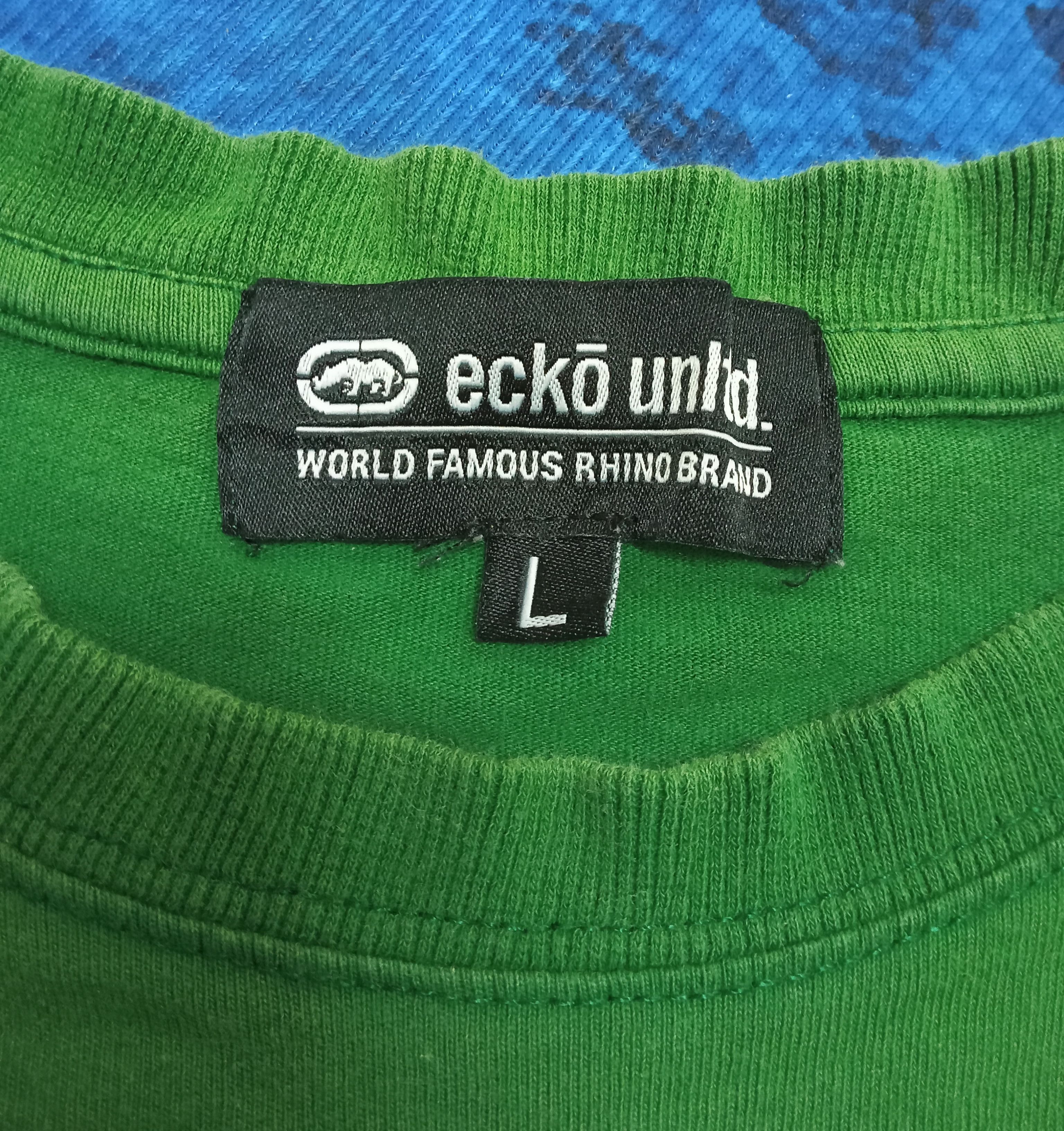 Ecko Unltd. Ecko unltd. Rare Design Long Sleeve Distressed T Shirt Size US L / EU 52-54 / 3 - 4 Thumbnail
