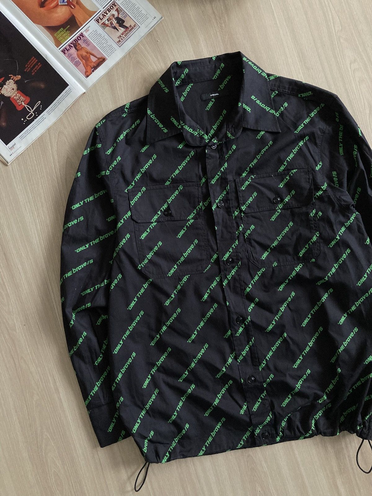Diesel Vintage Diesel Jessta Long Sleeve Shirt Size US M / EU 48-50 / 2 - 6 Thumbnail