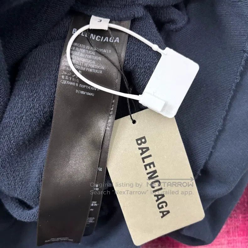 Balenciaga Balenciaga Mud Dyed Battle Horse Hooded Sweatshirt Size US L / EU 52-54 / 3 - 4 Thumbnail