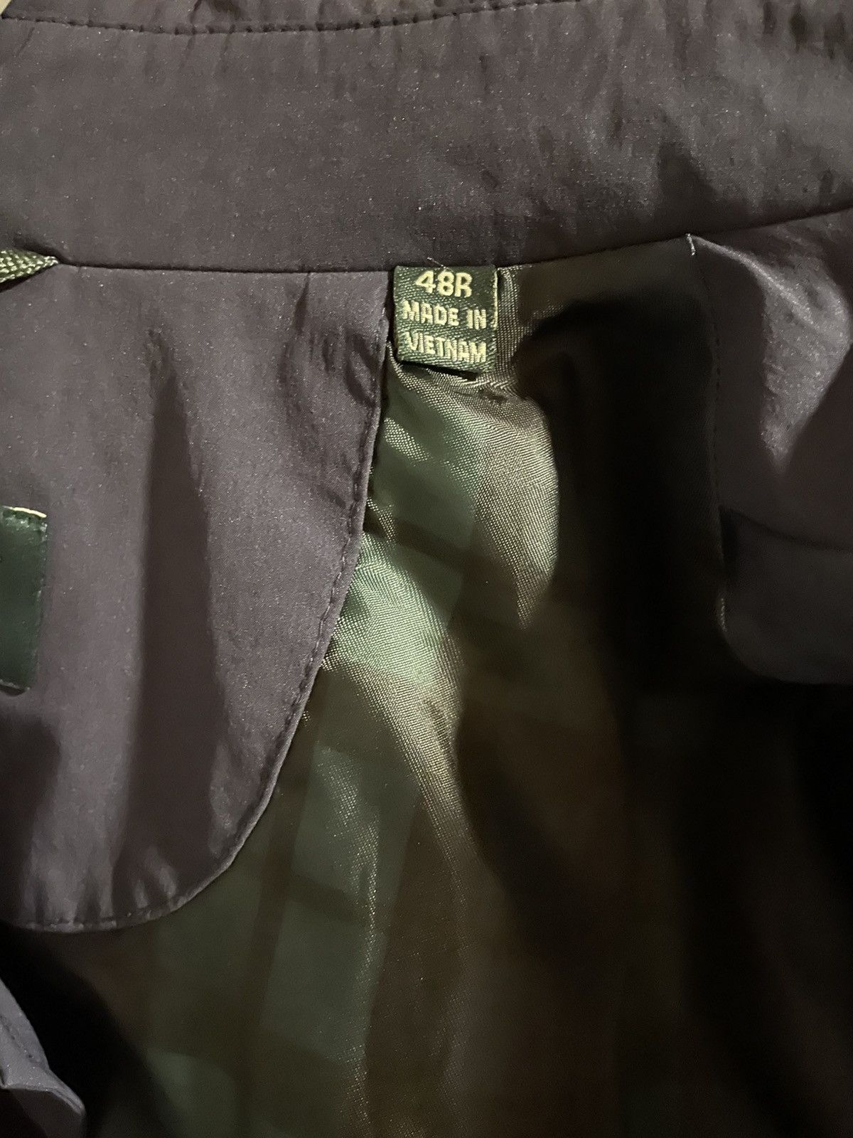 Designer × Lauren Ralph Lauren × Vintage Lauren Ralph Lauren Navy Trench Coat Nylon Outer shell 48R Size US M / EU 48-50 / 2 - 3 Thumbnail