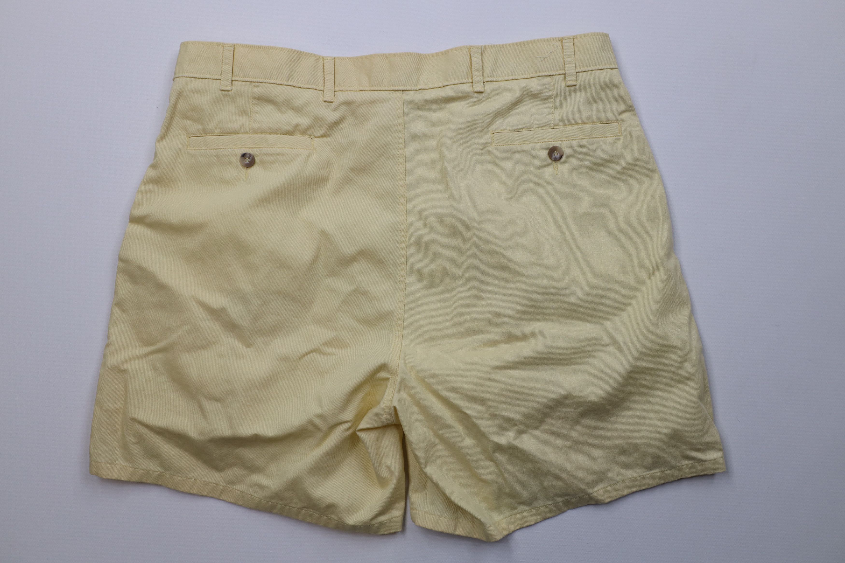 Eddie Bauer Vintage 90s Eddie Bauer Above Knee Pleated Chino Shorts Size US 32 / EU 48 - 8 Thumbnail