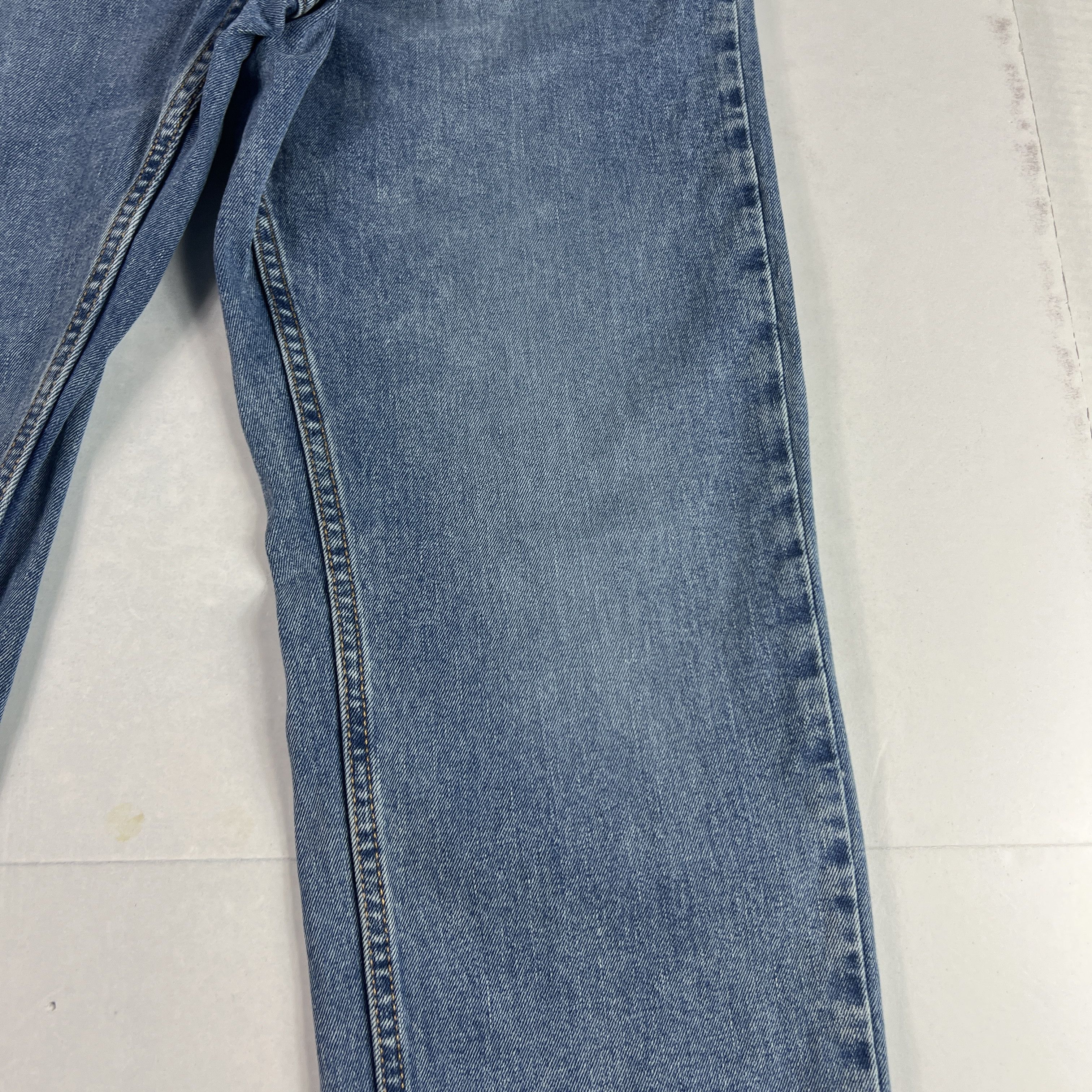 Levi's Levi's Jeans 559 Relaxed Straight Blue Faded Stretch Denim Size US 33 - 3 Thumbnail