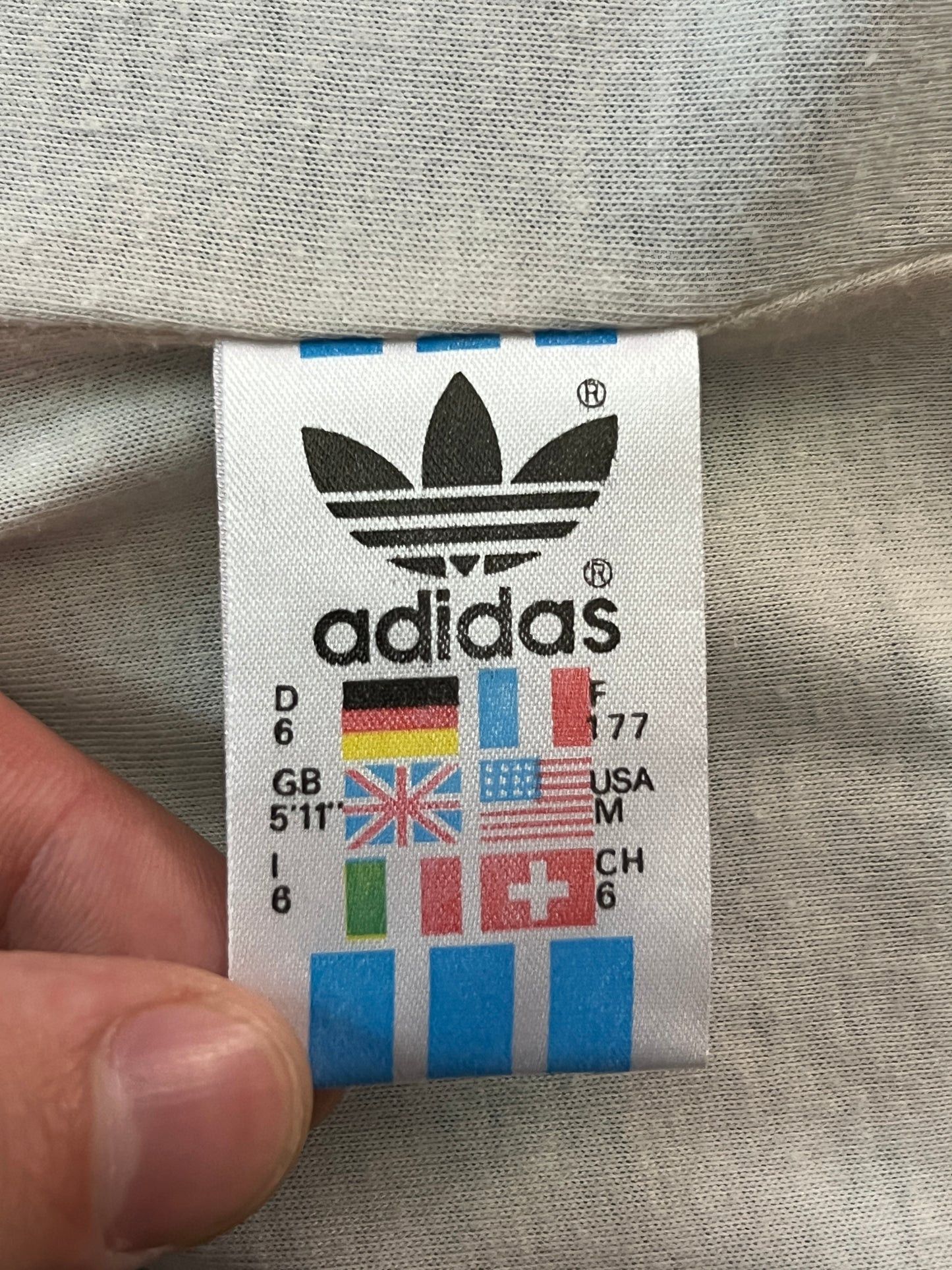 Adidas 90s Adidas Originals Vintage Men's Windbreaker Jacket - M Size US M / EU 48-50 / 2 - 7 Thumbnail